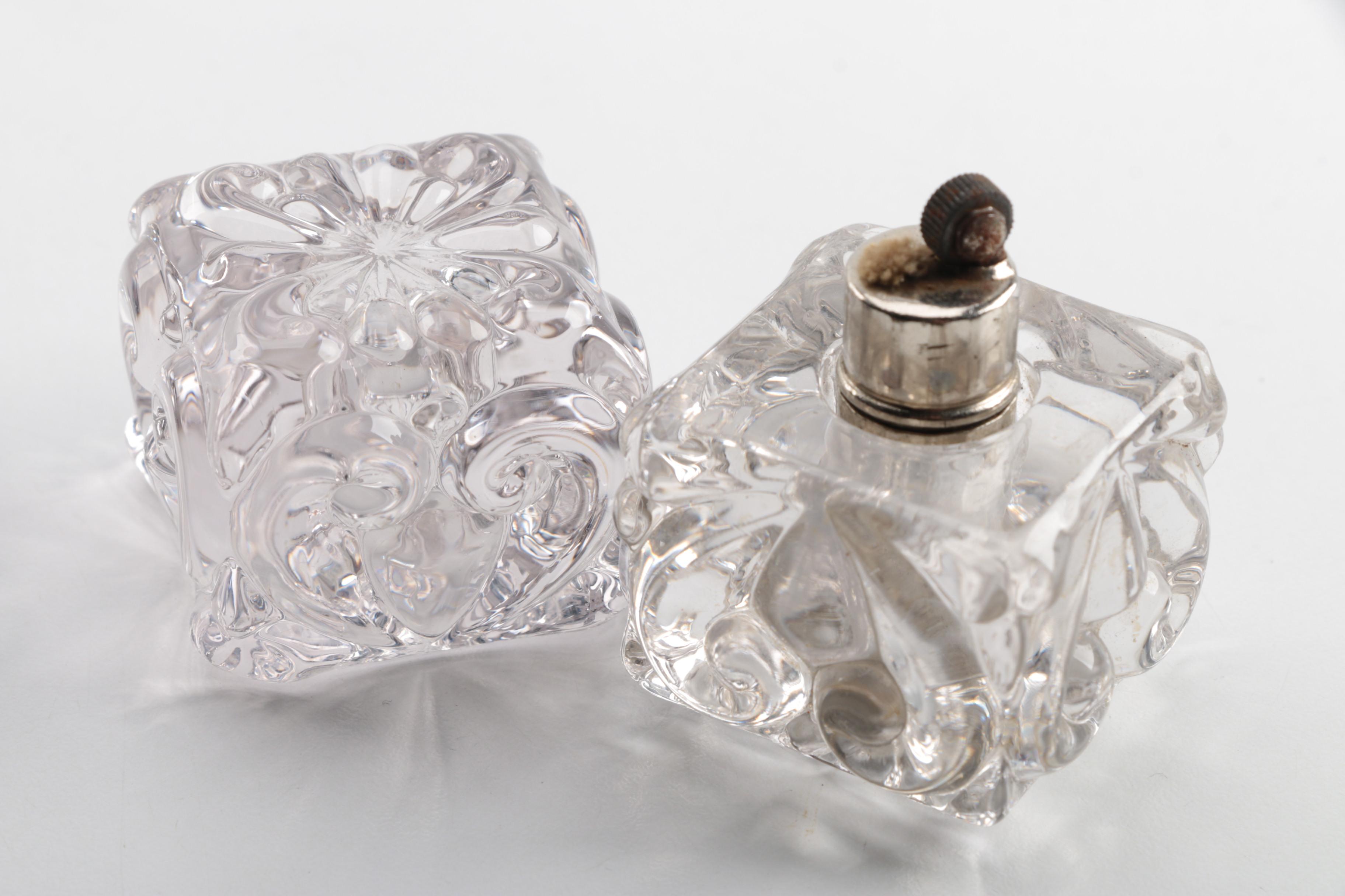 Vintage Crystal and Glass Tableware and Decor including Arcoroc