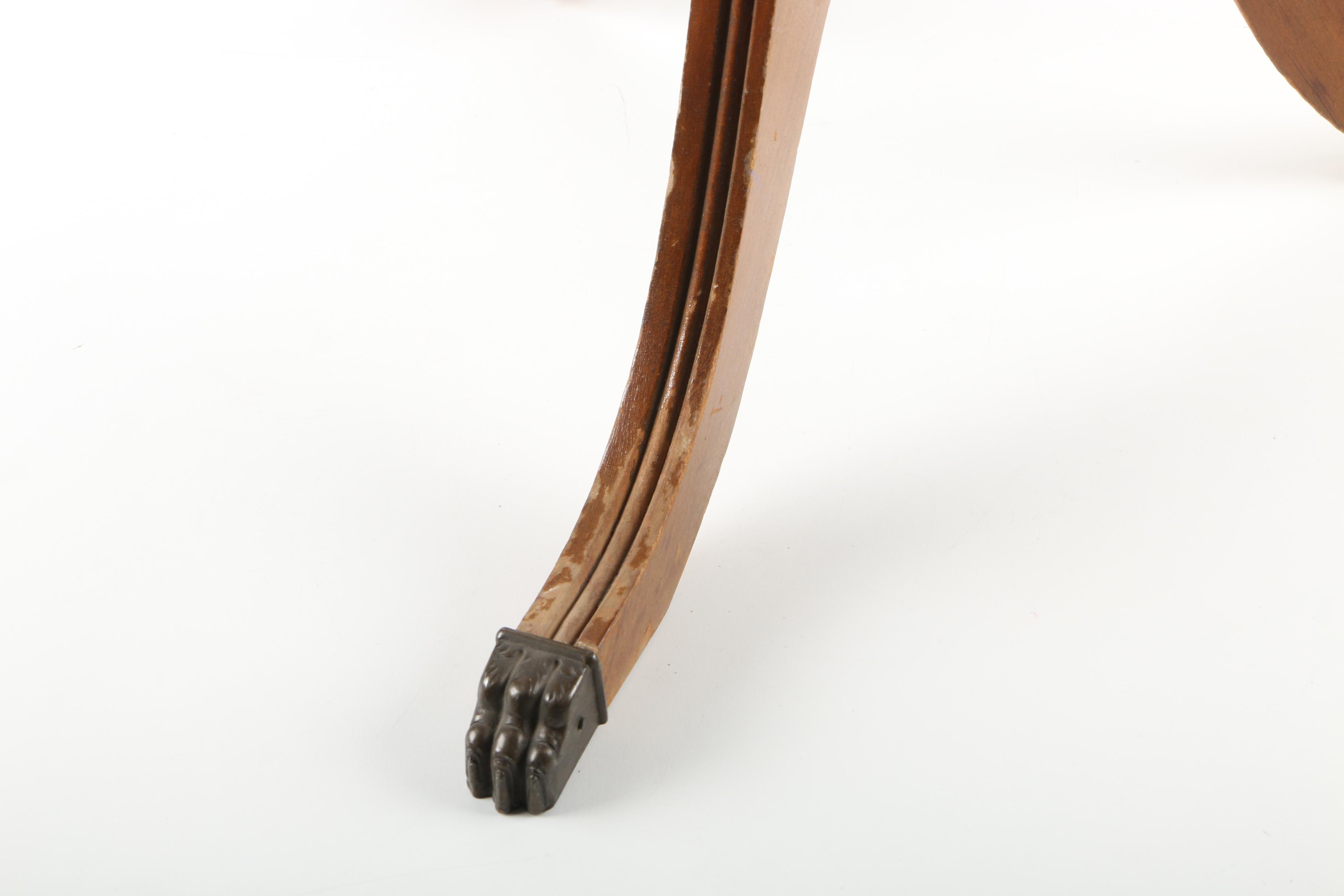 Stone Top Side Table