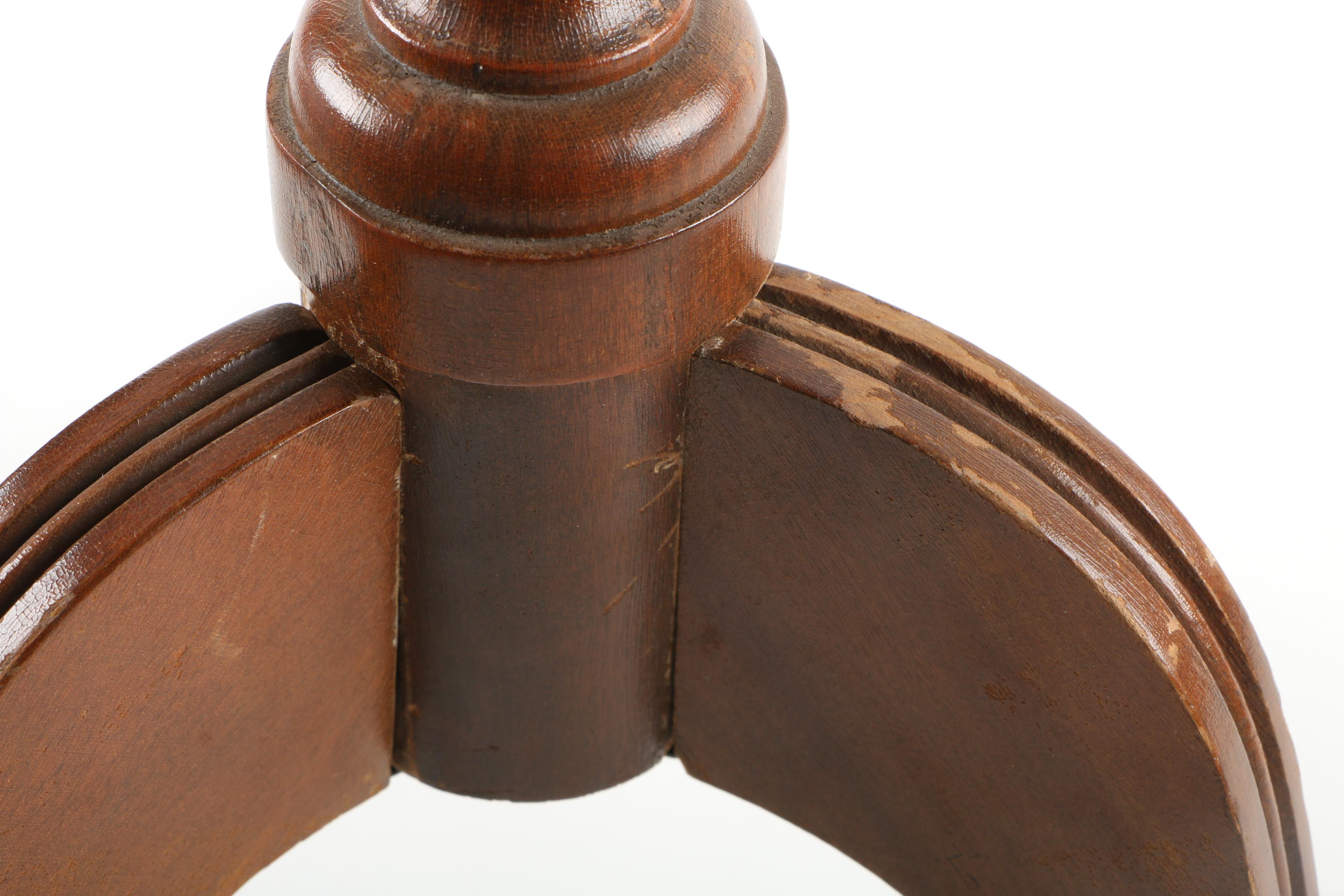 Stone Top Side Table