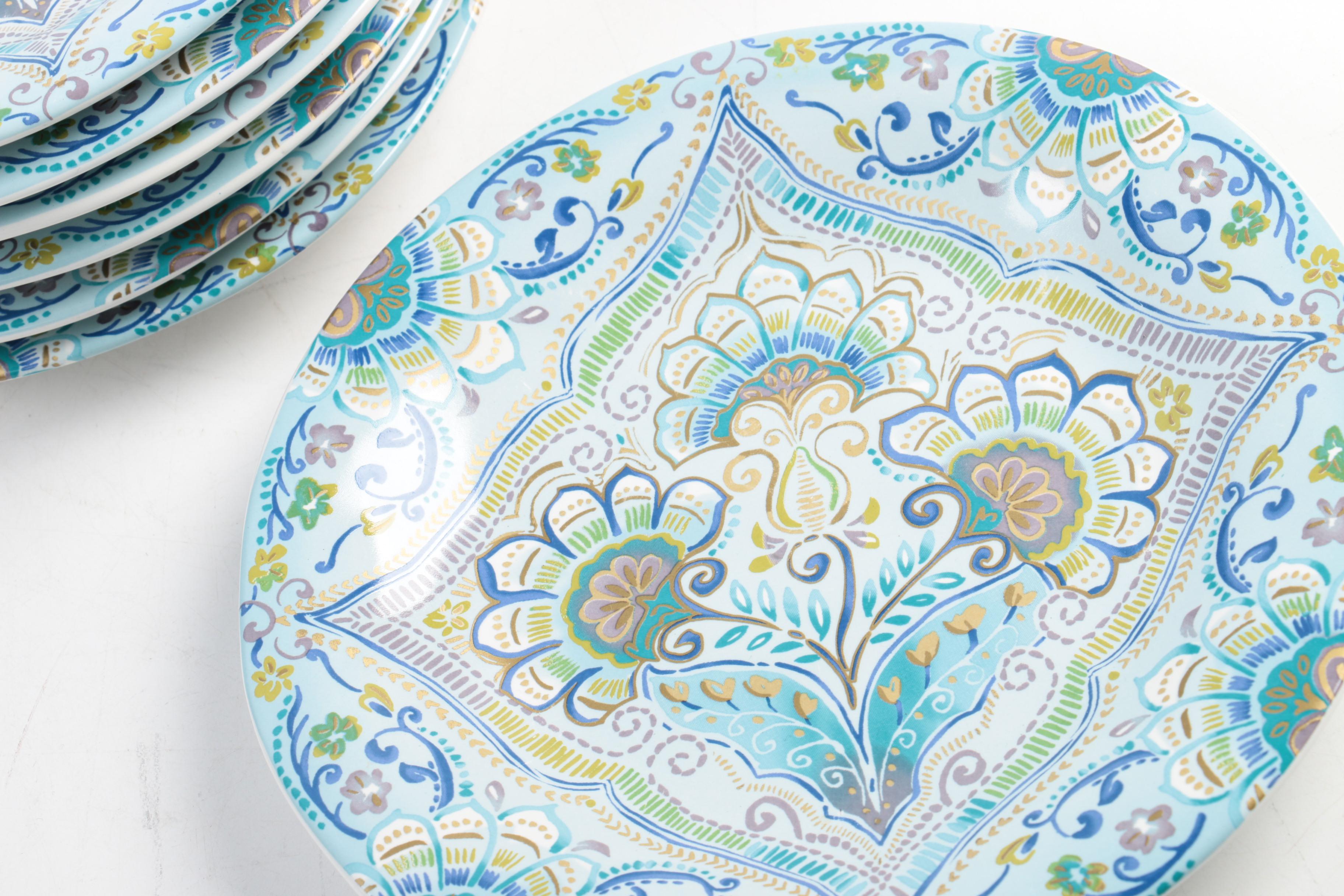 222 Fifth "Aisha" Porcelain Plates