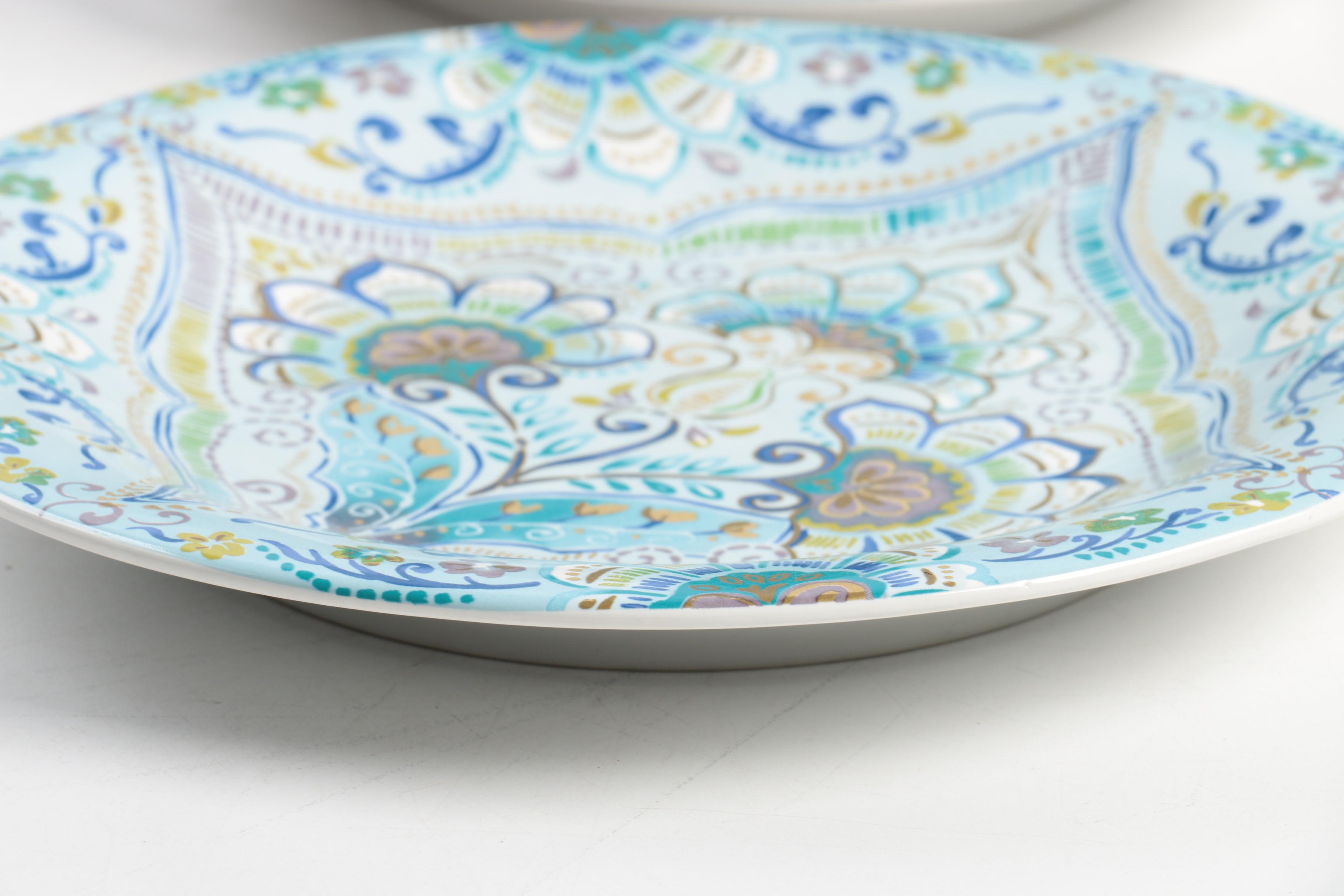 222 Fifth "Aisha" Porcelain Plates