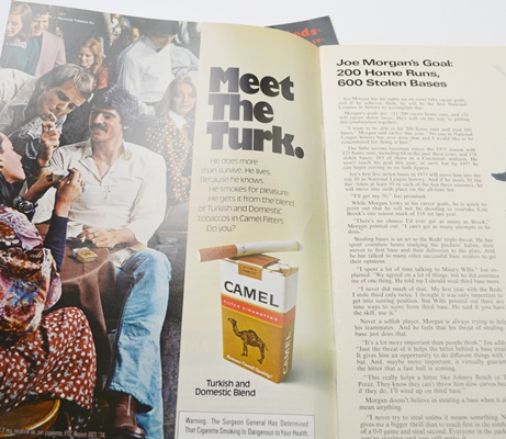 1975, 1976 Cincinnati Reds Scorebooks