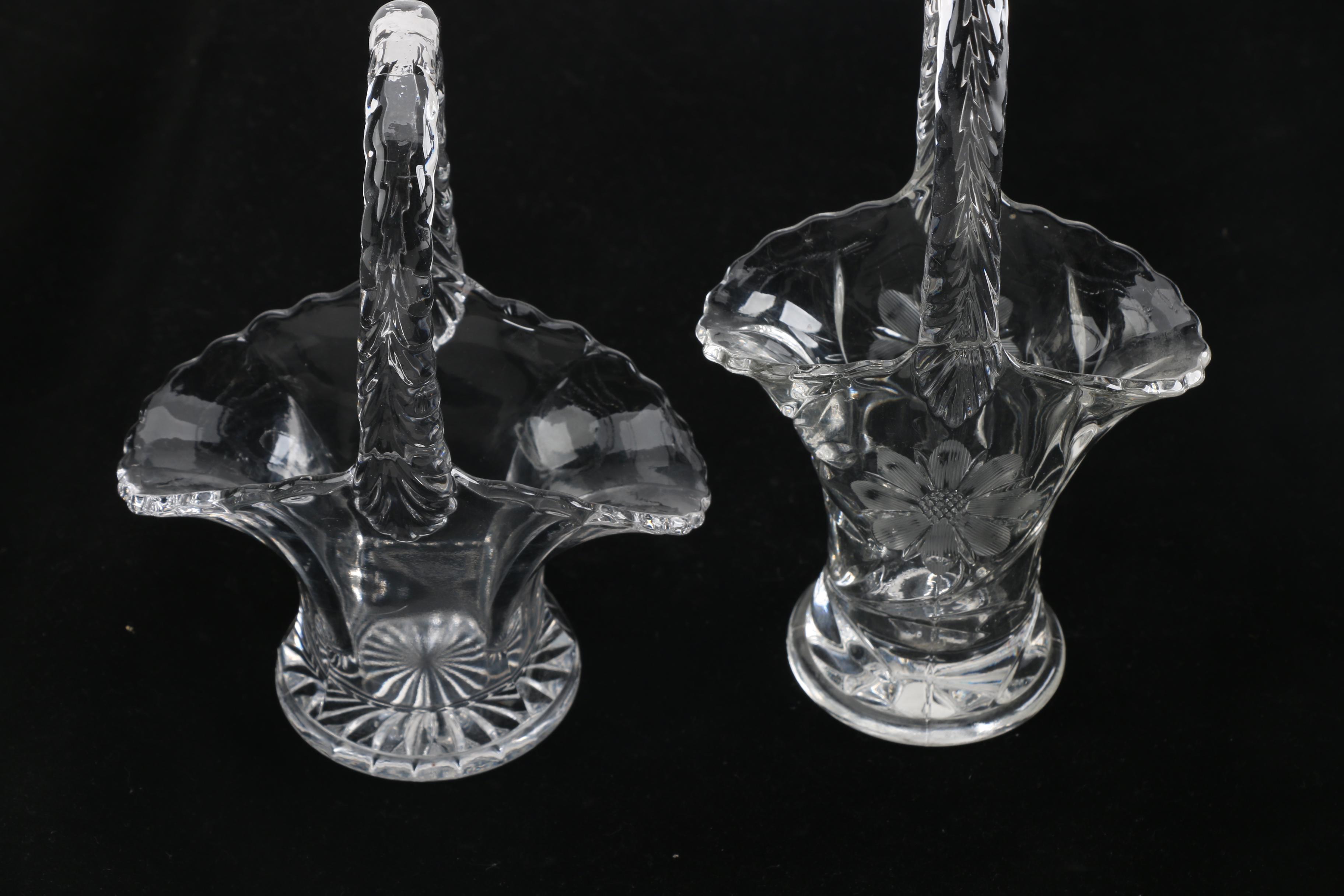 Crystal Basket Vessels