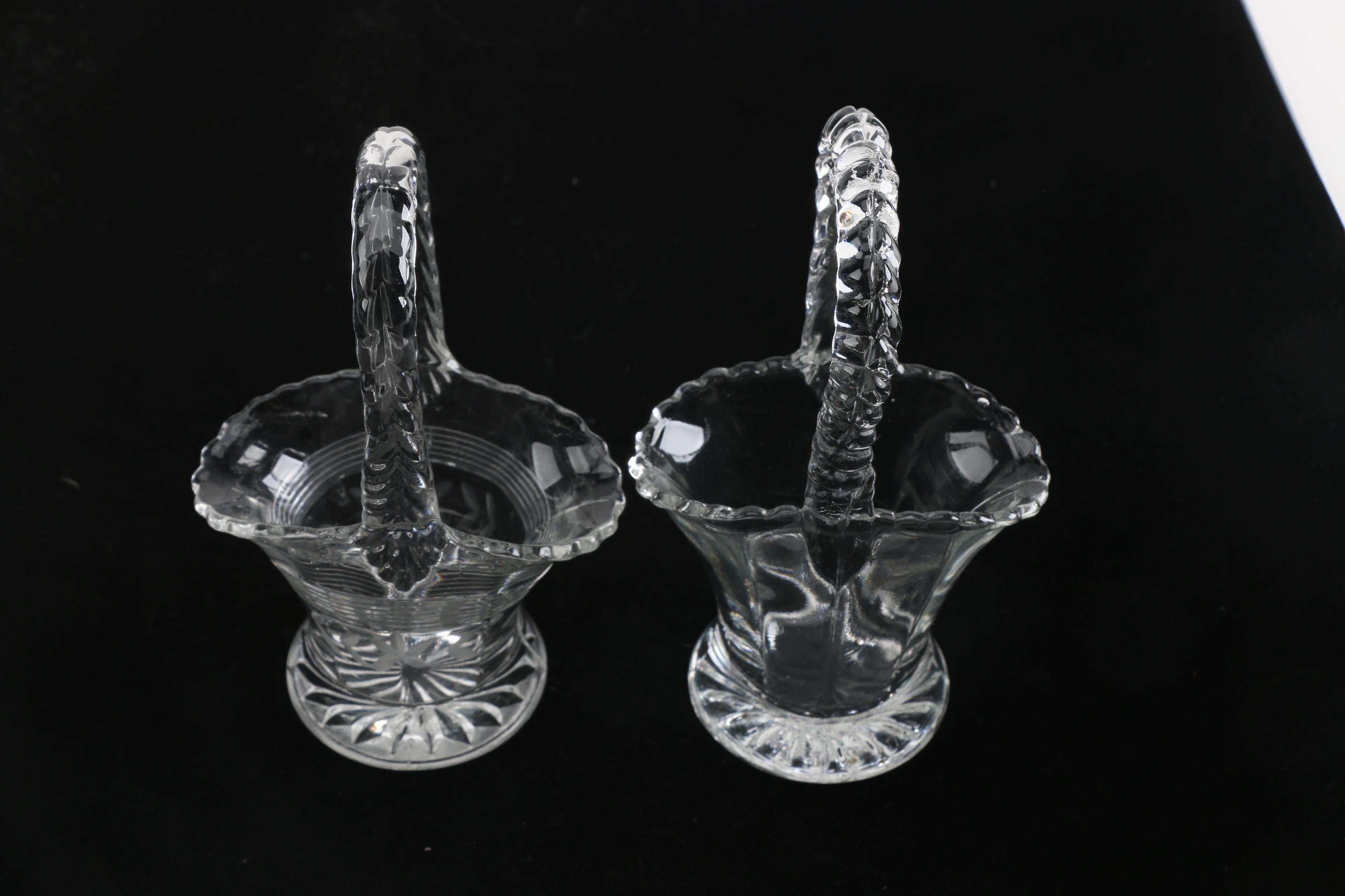 Crystal Basket Vessels
