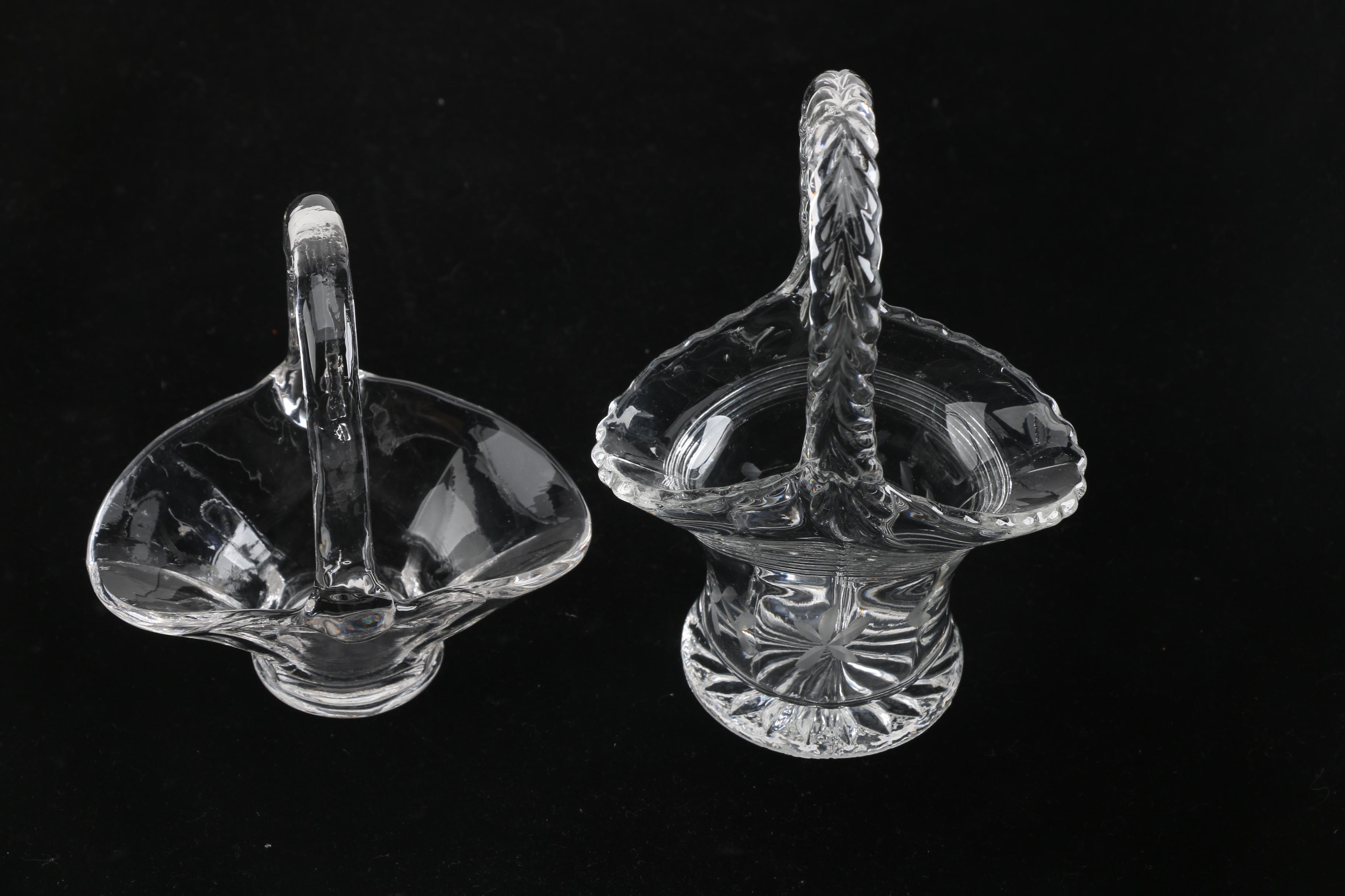 Crystal Basket Vessels