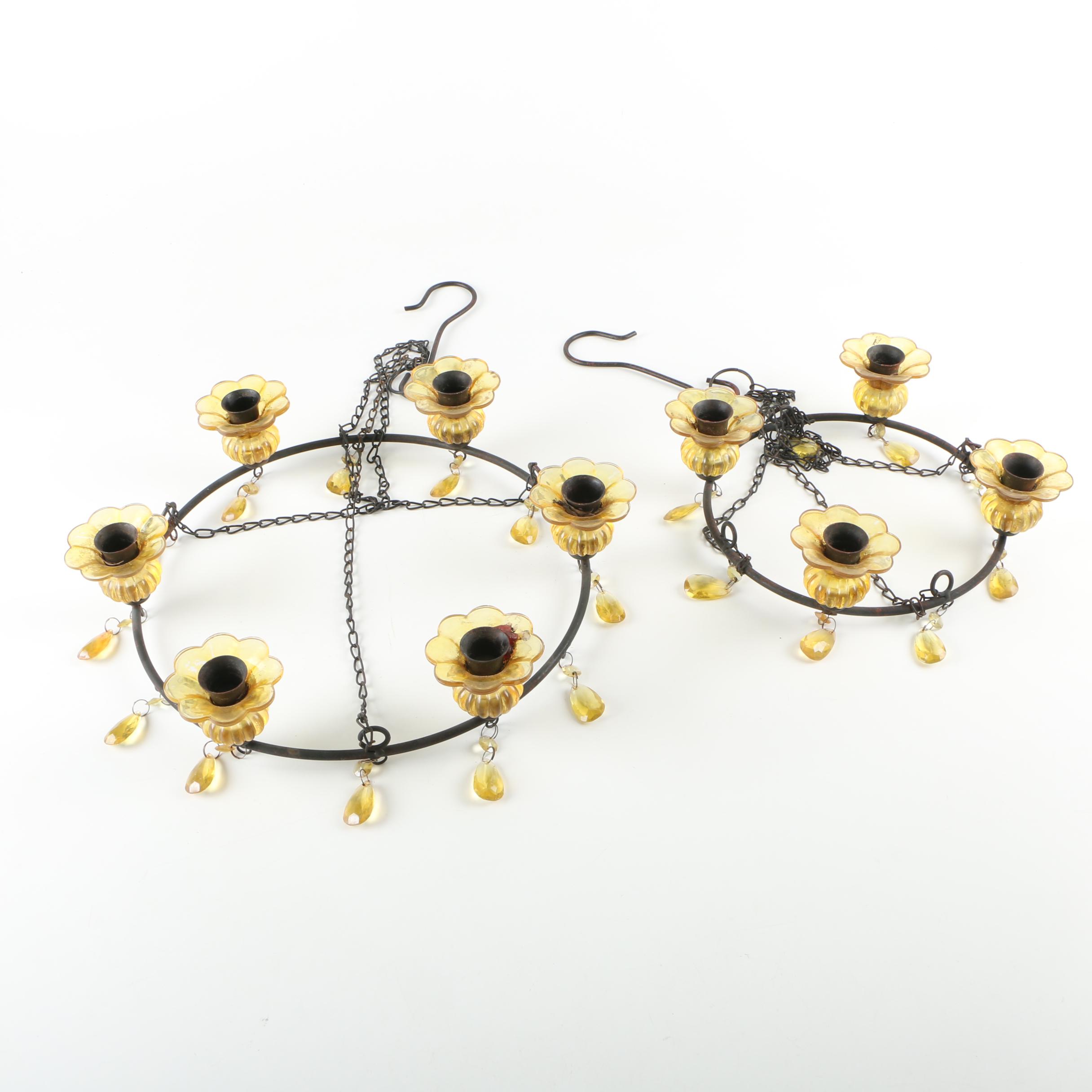 Pair of Hanging Candle Lights