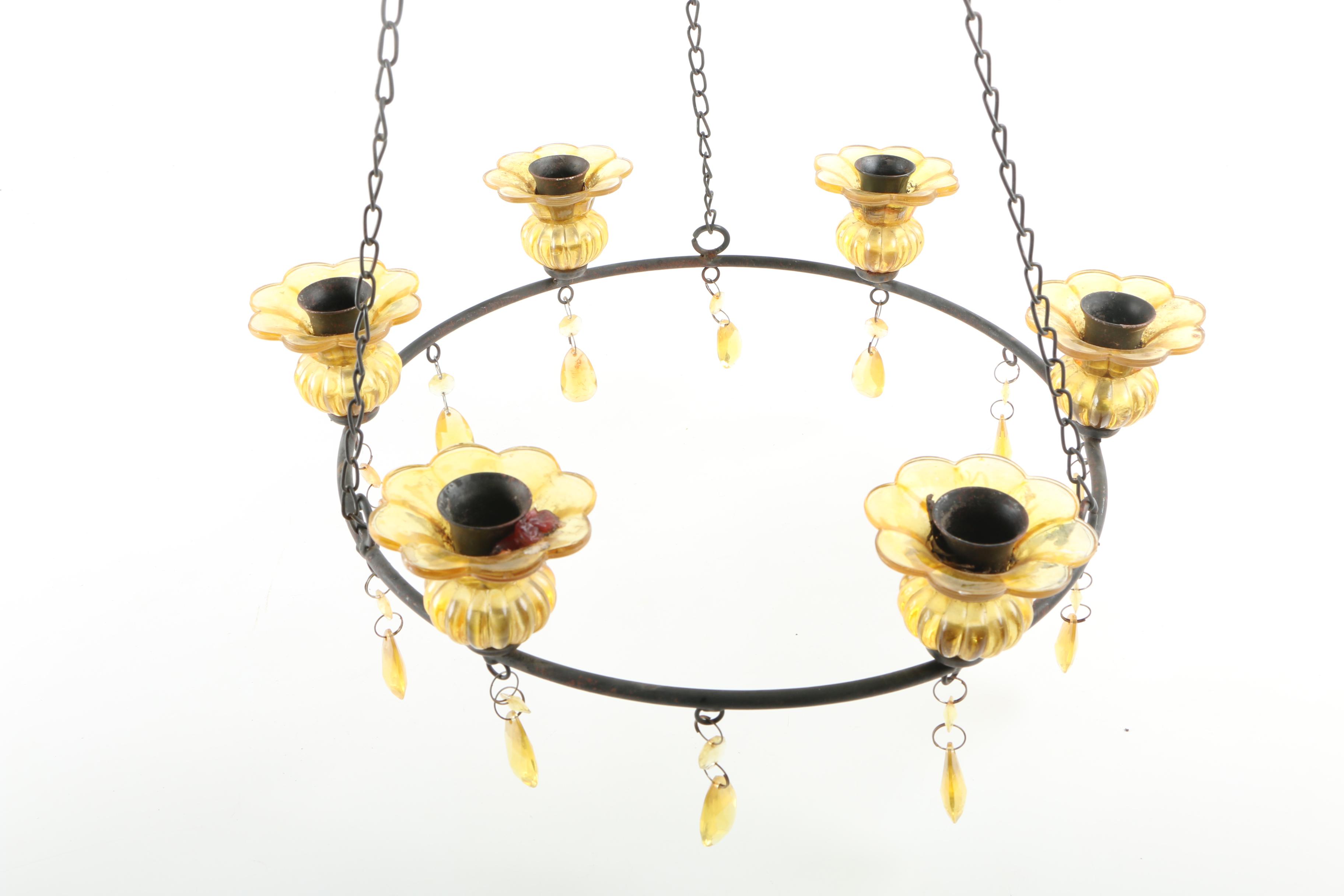 Pair of Hanging Candle Lights