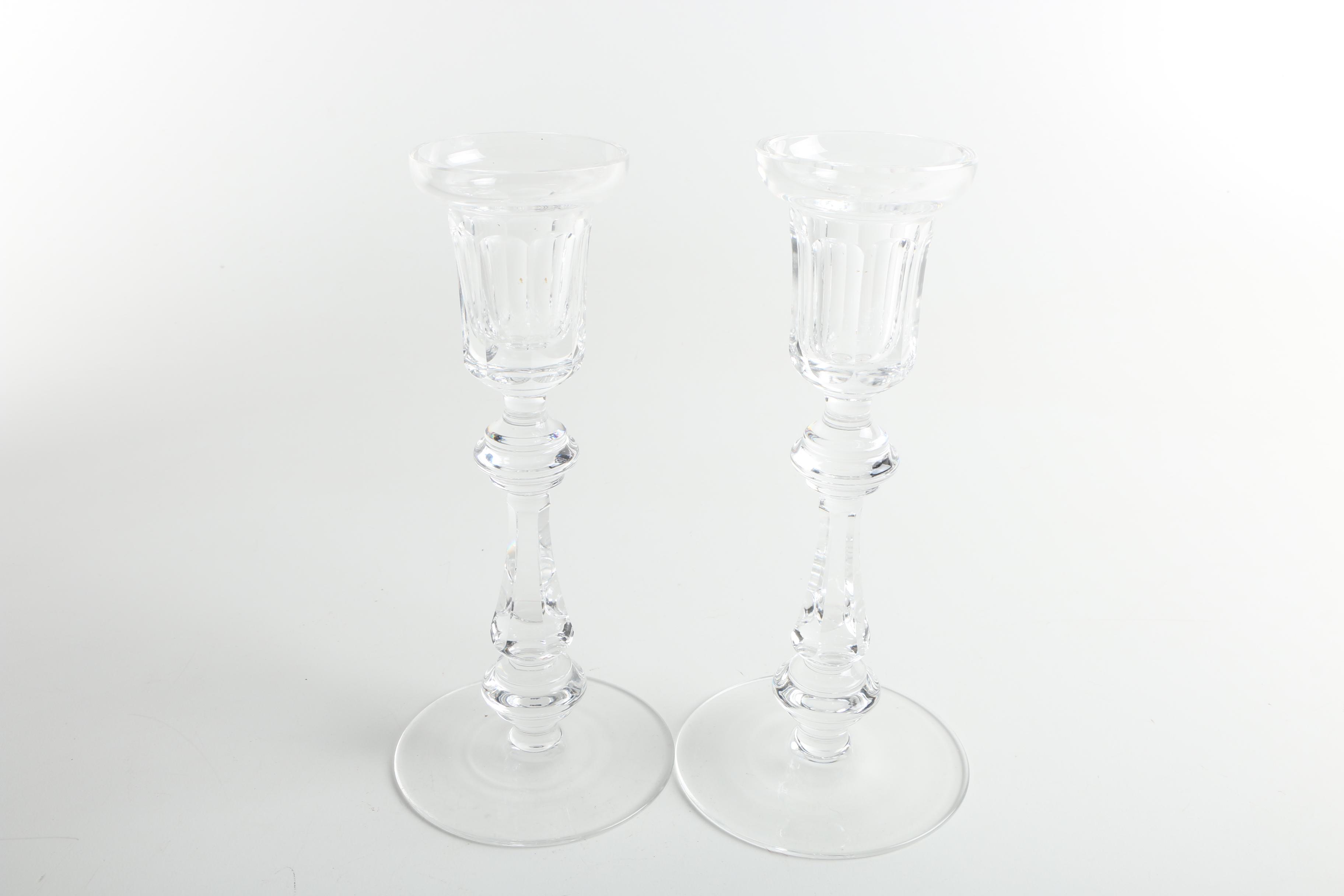 Crystal Candlesticks