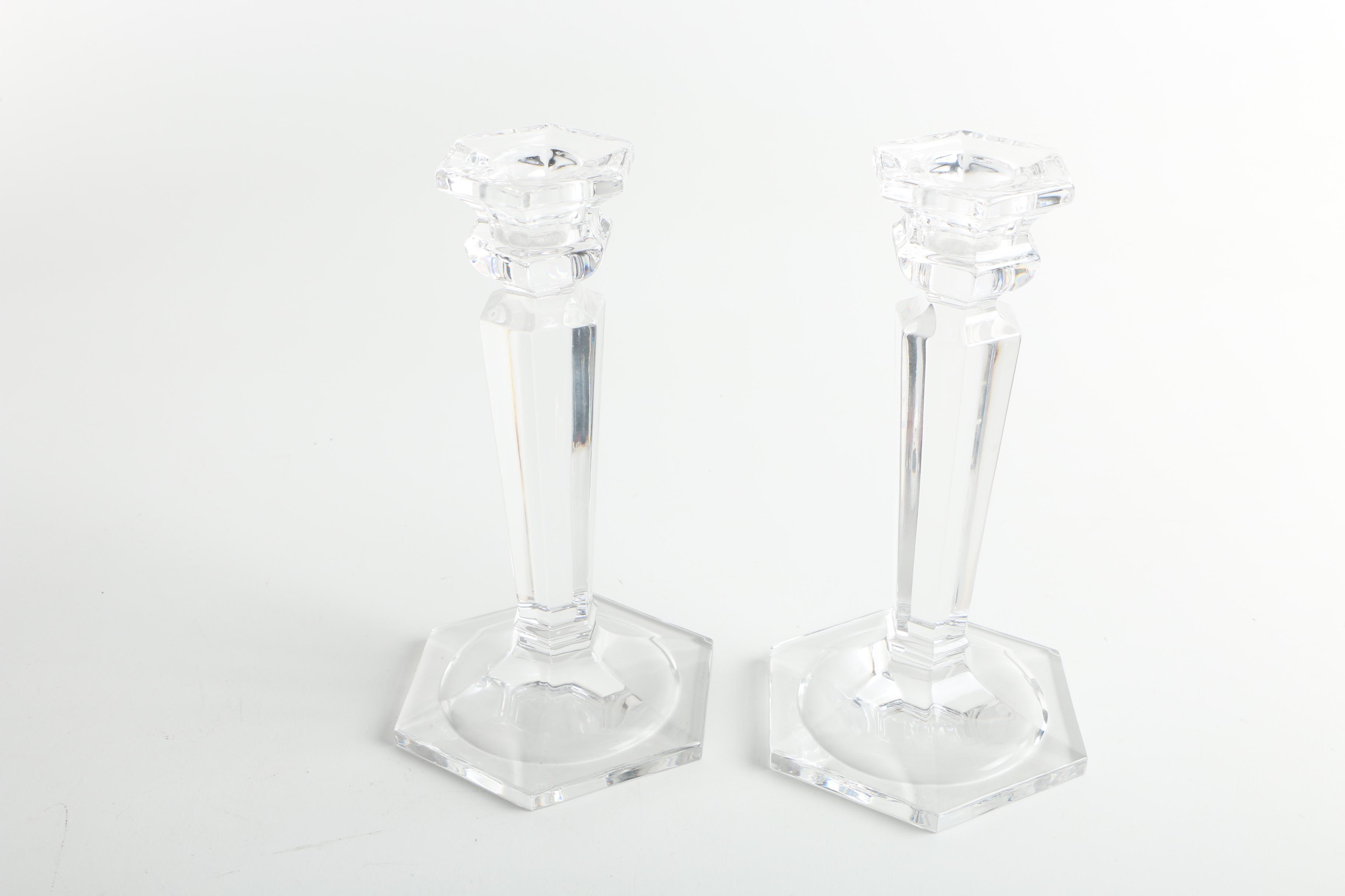 Crystal Candlesticks