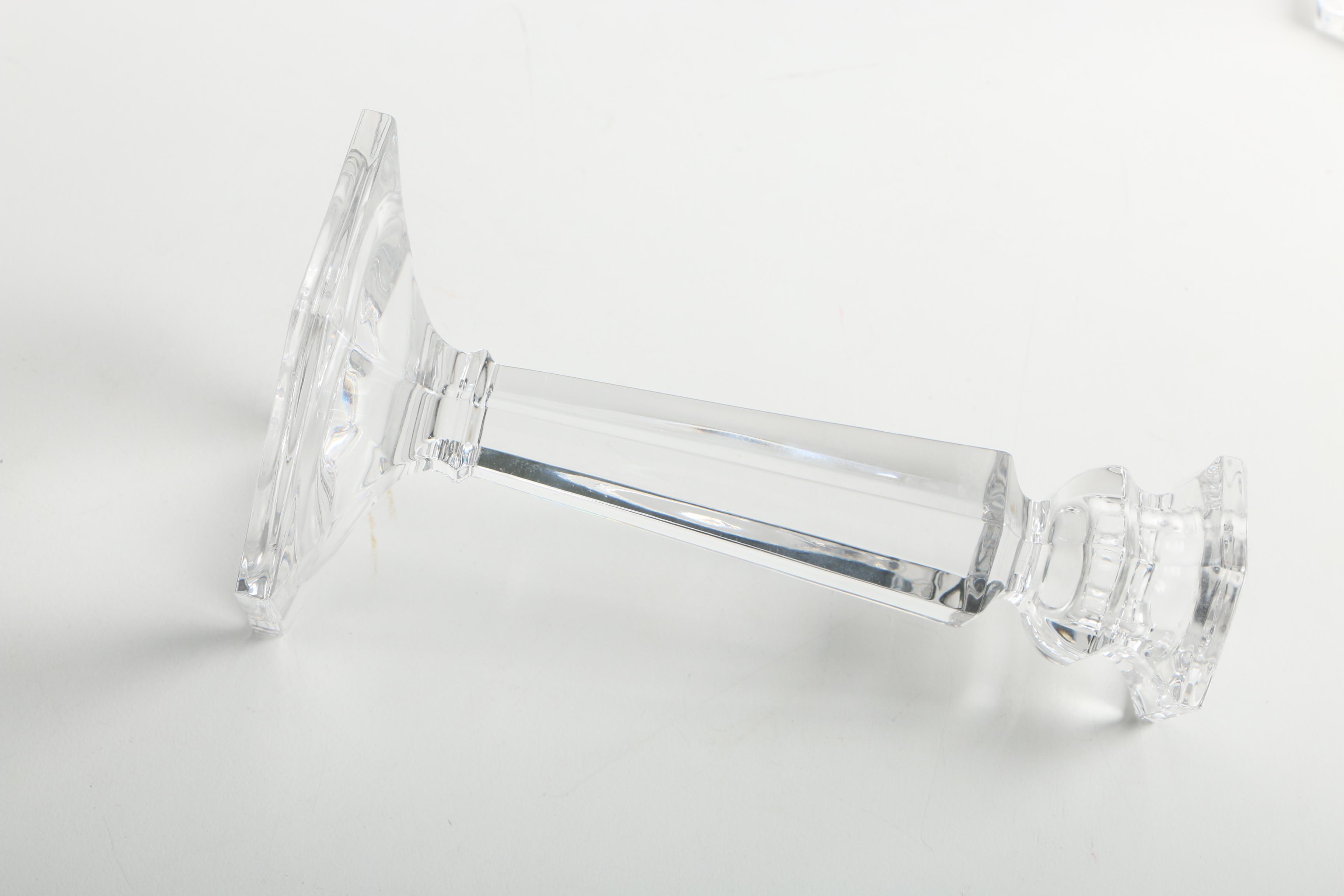 Crystal Candlesticks