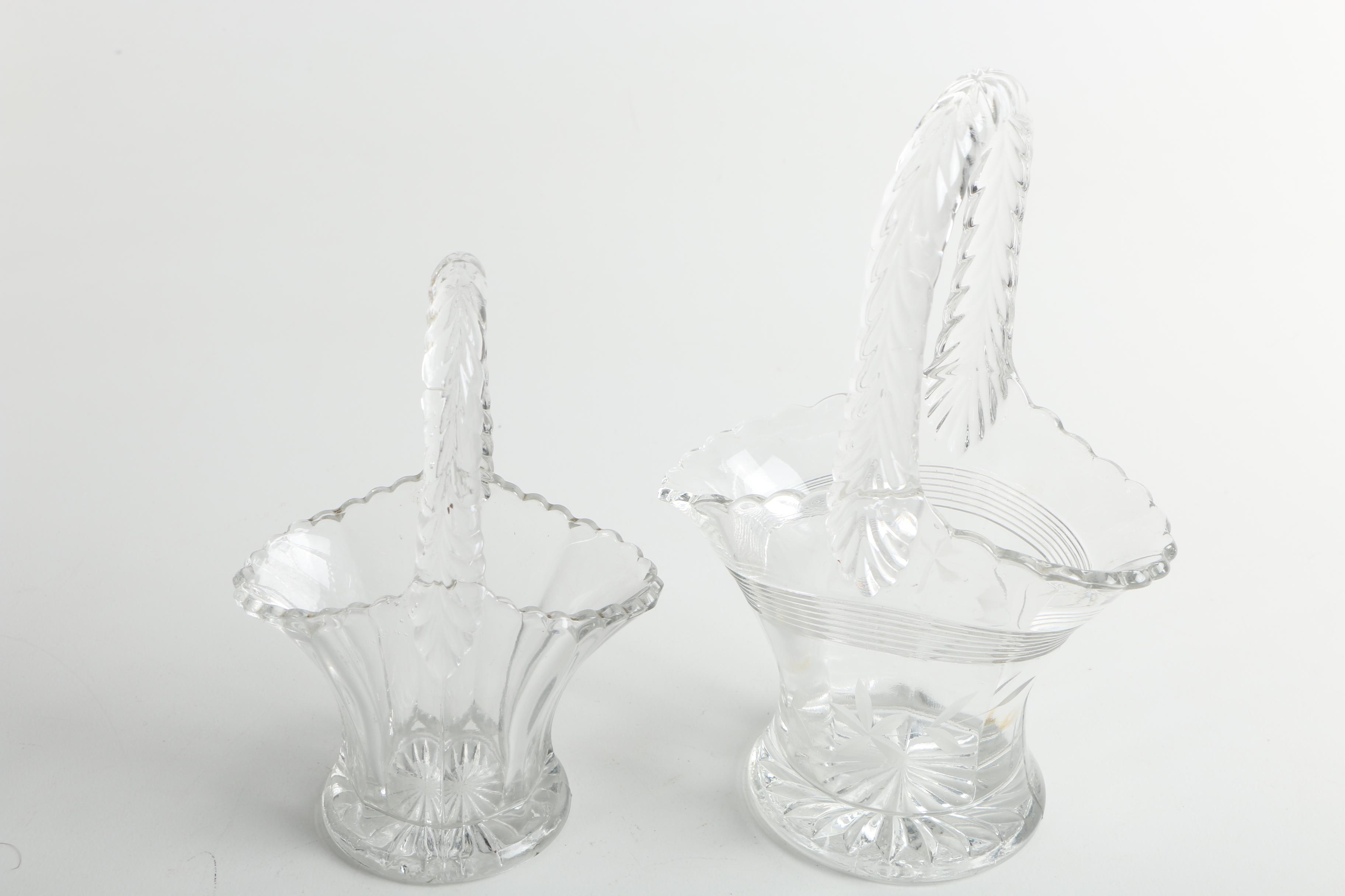 Selection of Crystal Baskets