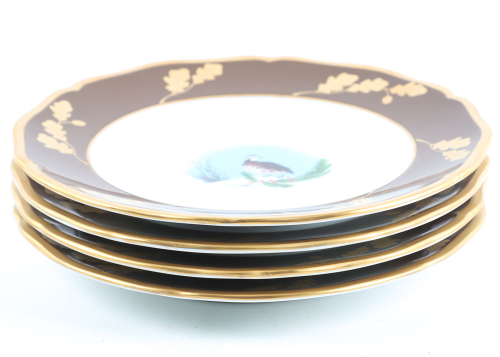 Lynn Chase "Winter Game Birds" China Tableware