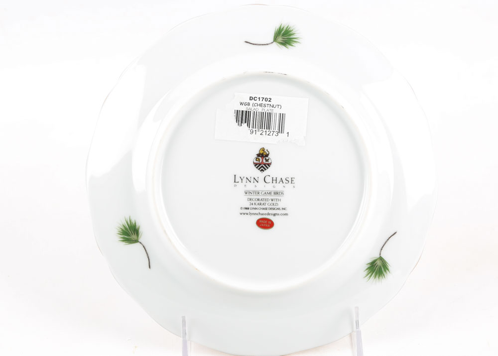 Lynn Chase "Winter Game Birds" China Tableware