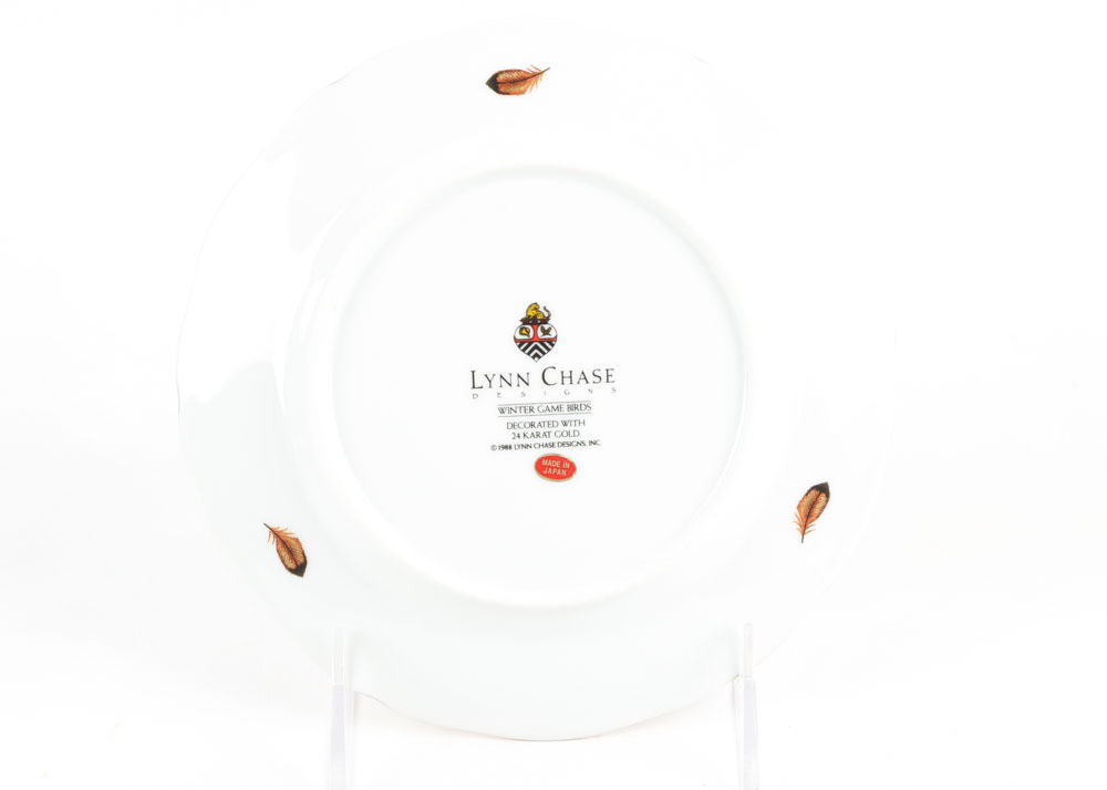 Lynn Chase "Winter Game Birds" China Tableware