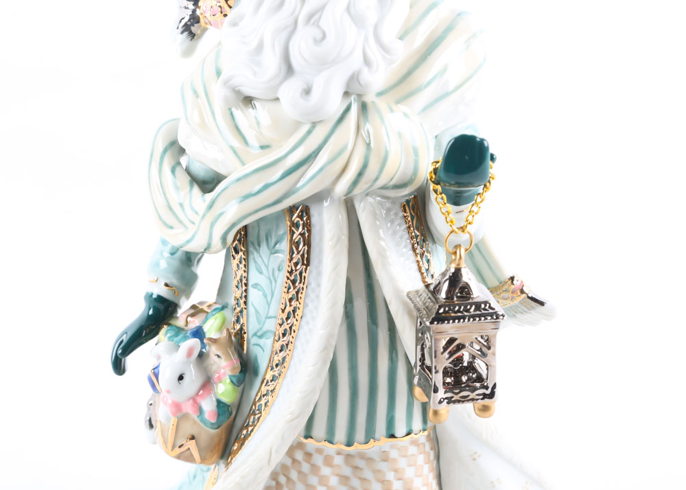 Fitz and Floyd Limited Edition Porcelain "Gregorian Santa" Figurine