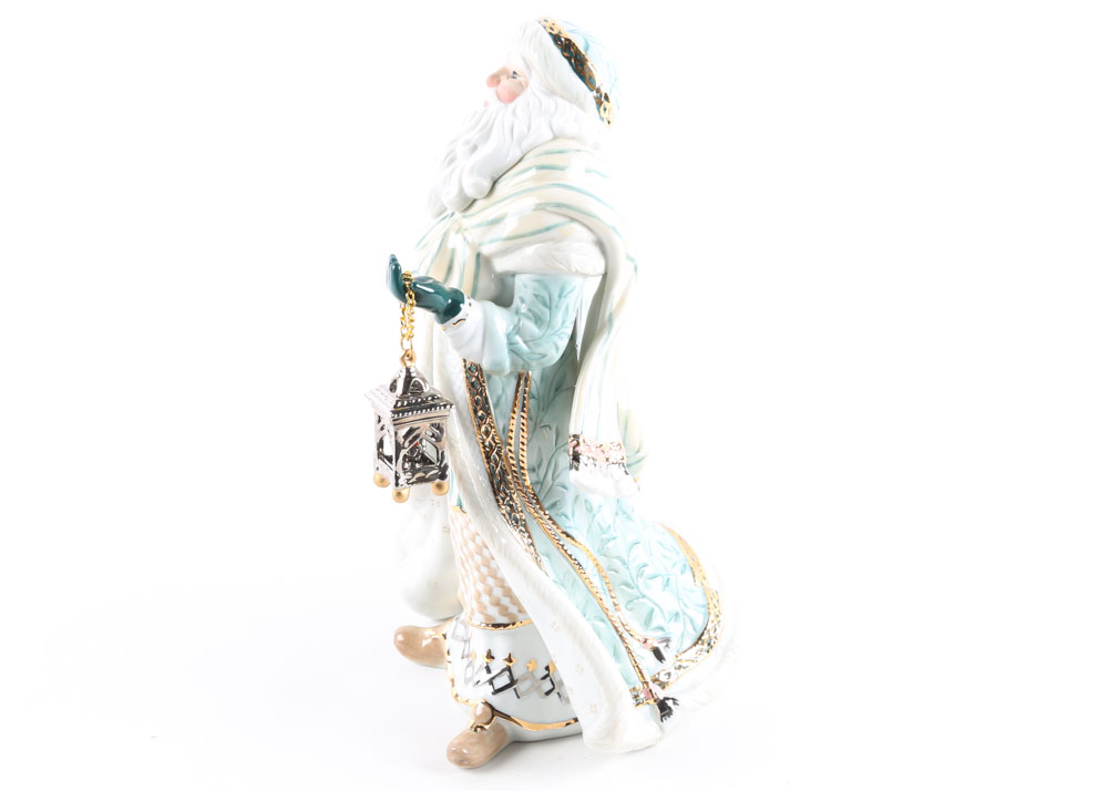Fitz and Floyd Limited Edition Porcelain "Gregorian Santa" Figurine