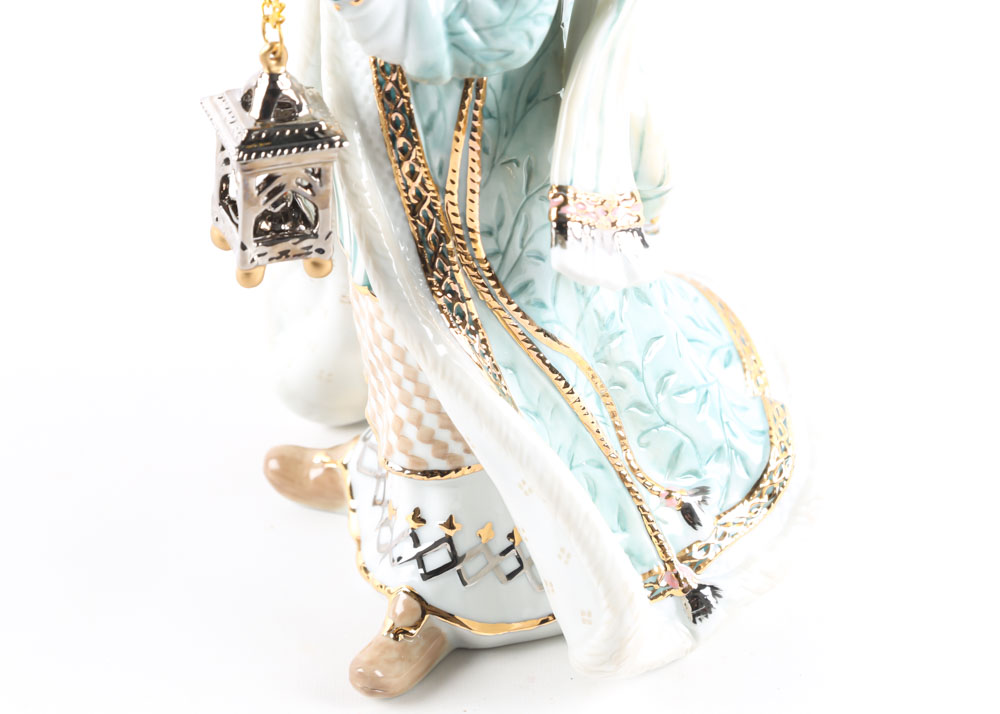 Fitz and Floyd Limited Edition Porcelain "Gregorian Santa" Figurine