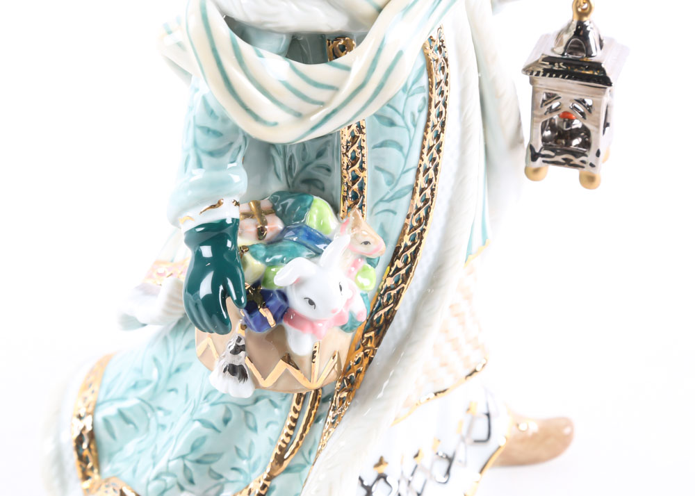 Fitz and Floyd Limited Edition Porcelain "Gregorian Santa" Figurine