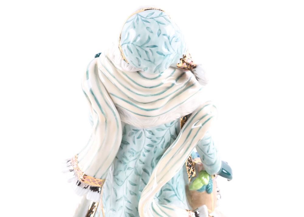 Fitz and Floyd Limited Edition Porcelain "Gregorian Santa" Figurine