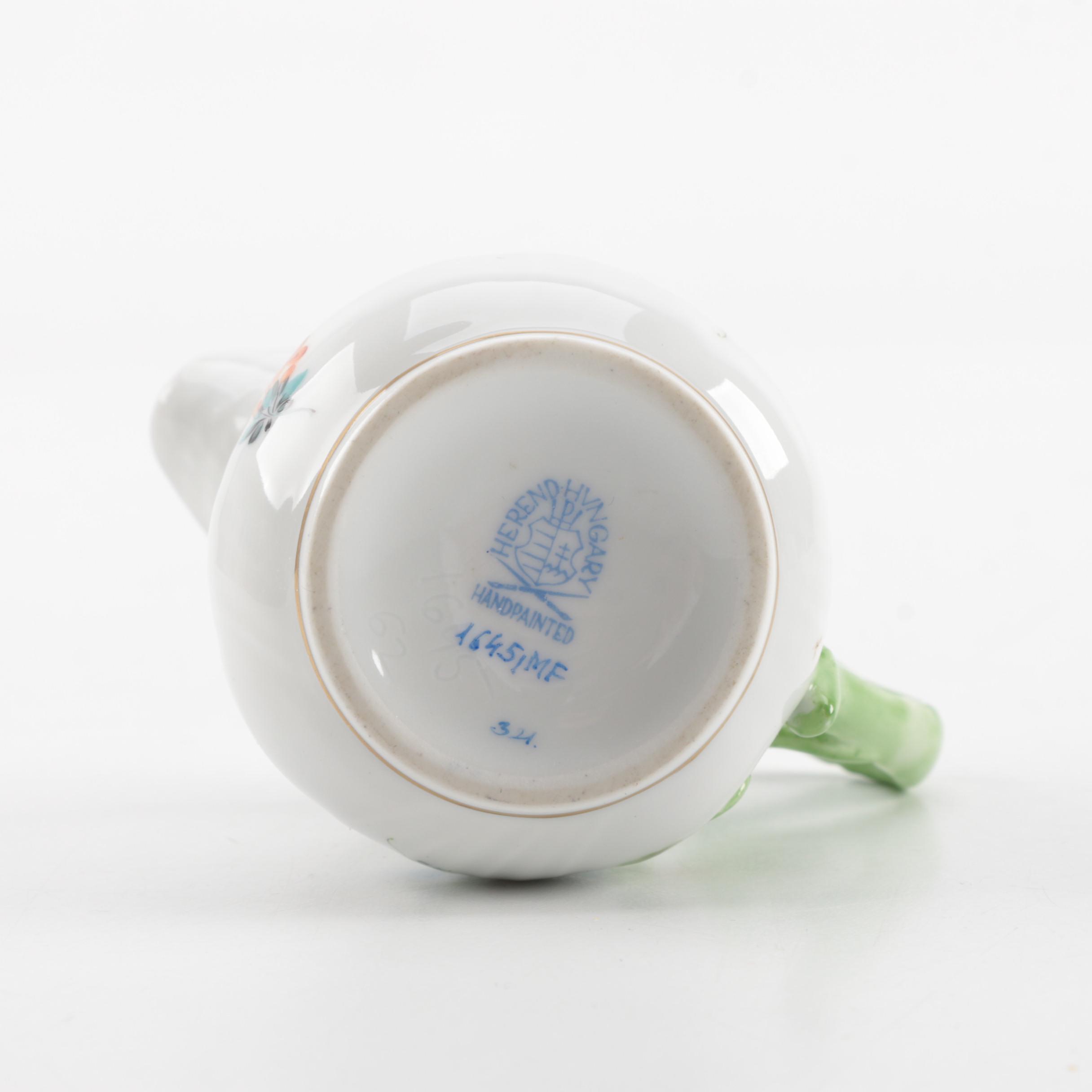 Herend Hungary "Kimberley" Creamer