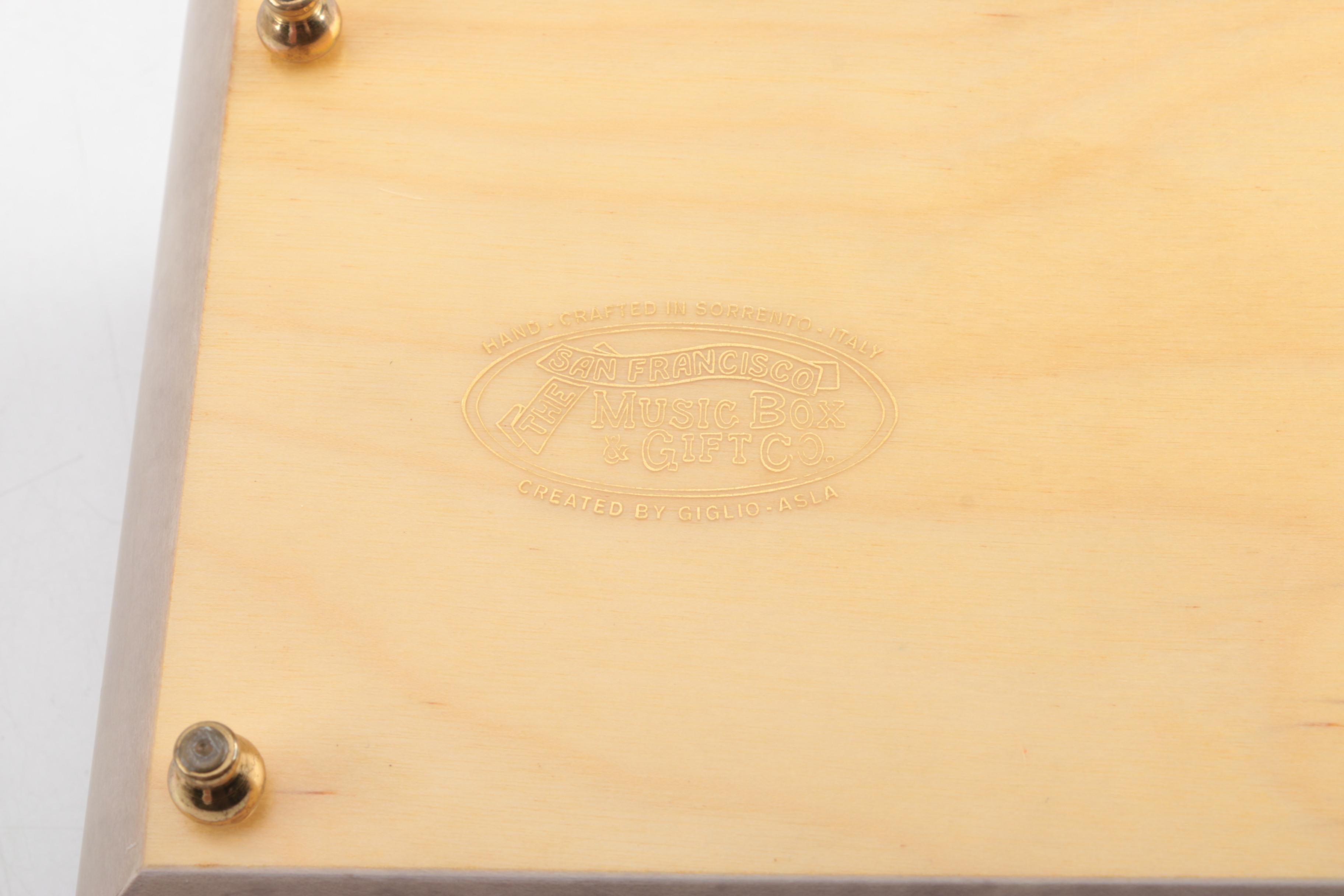 Vintage Music and Trinket Boxes