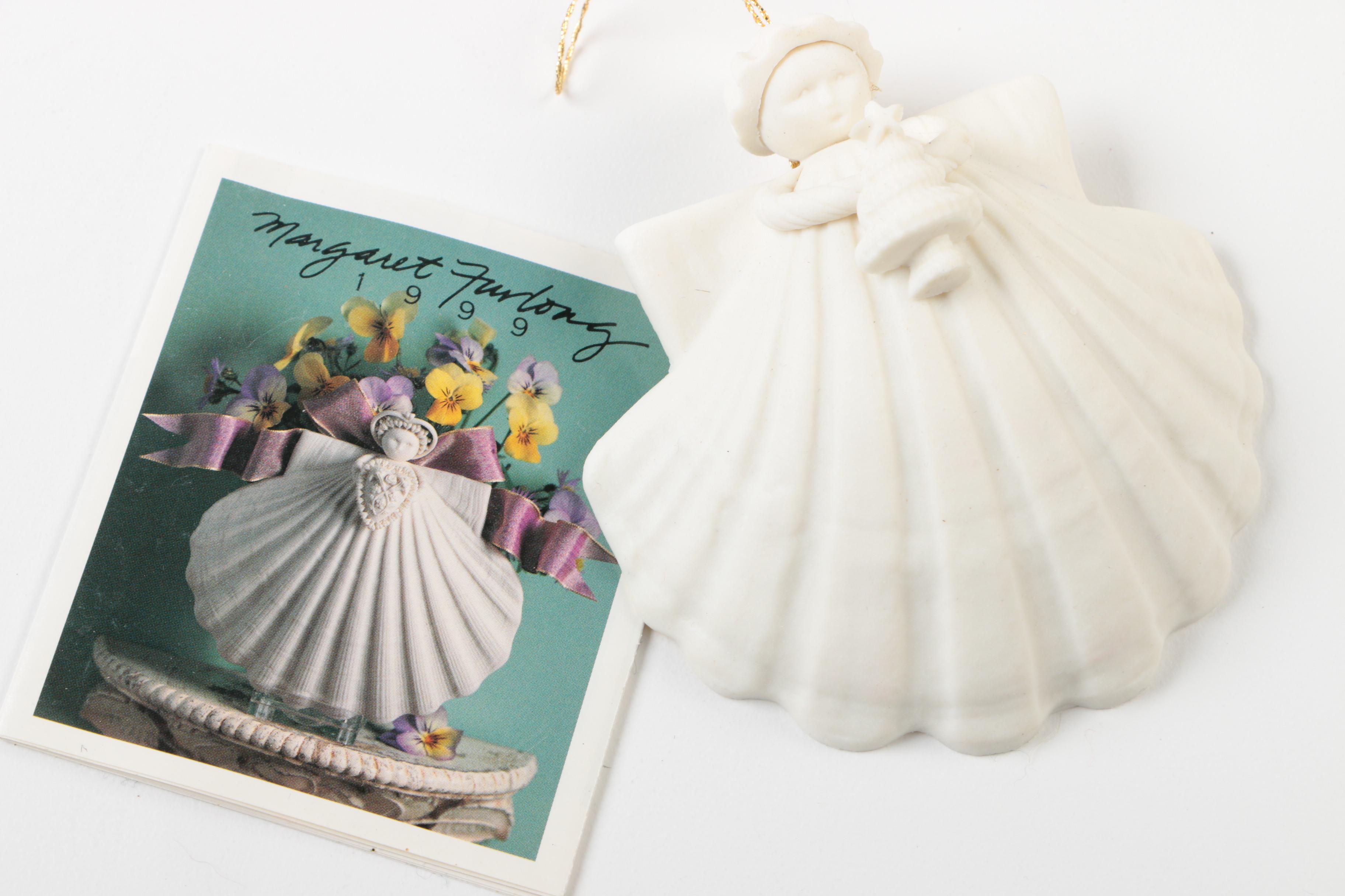 Margaret Furlong Shell Angel Ornaments