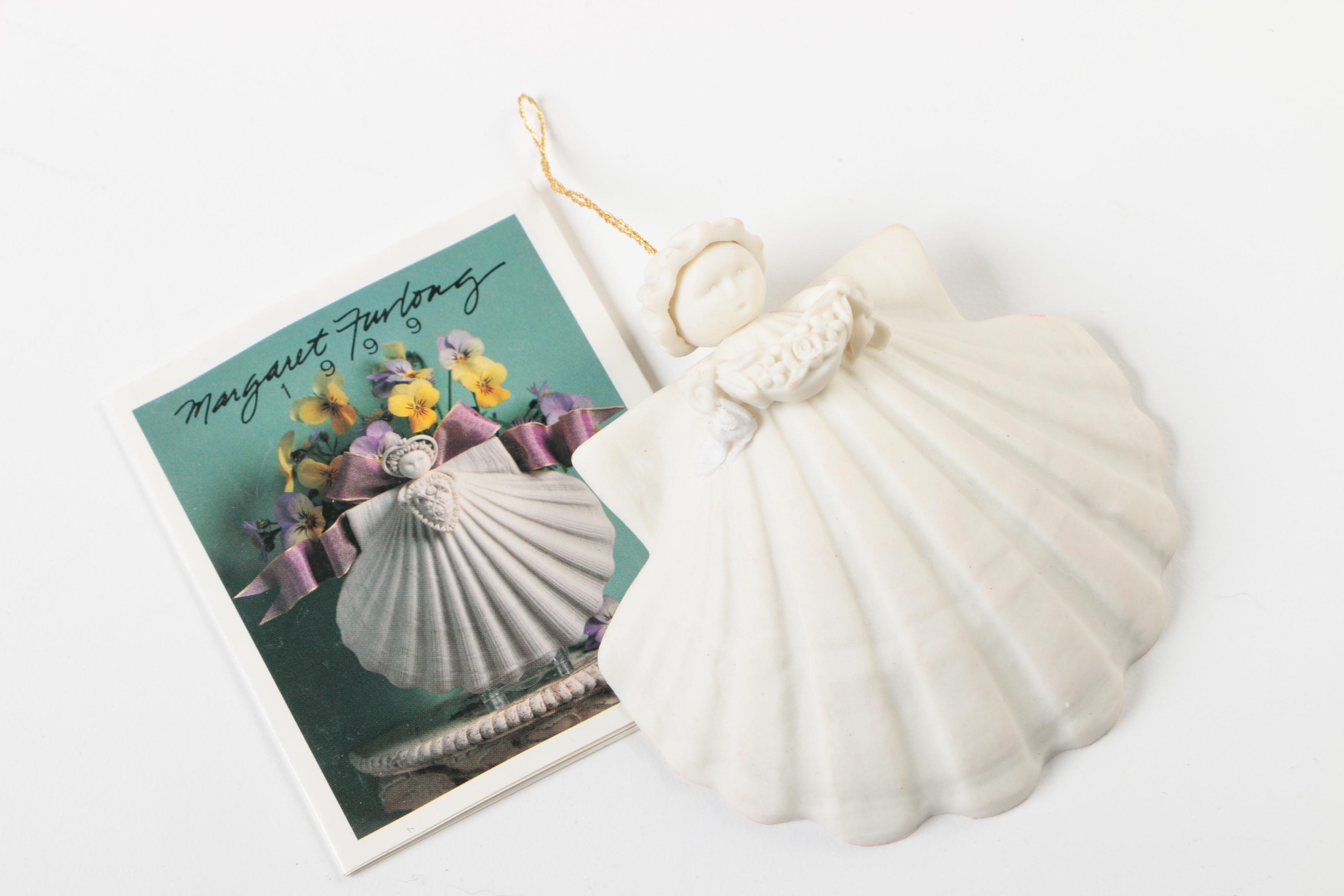 Margaret Furlong Shell Angel Ornaments