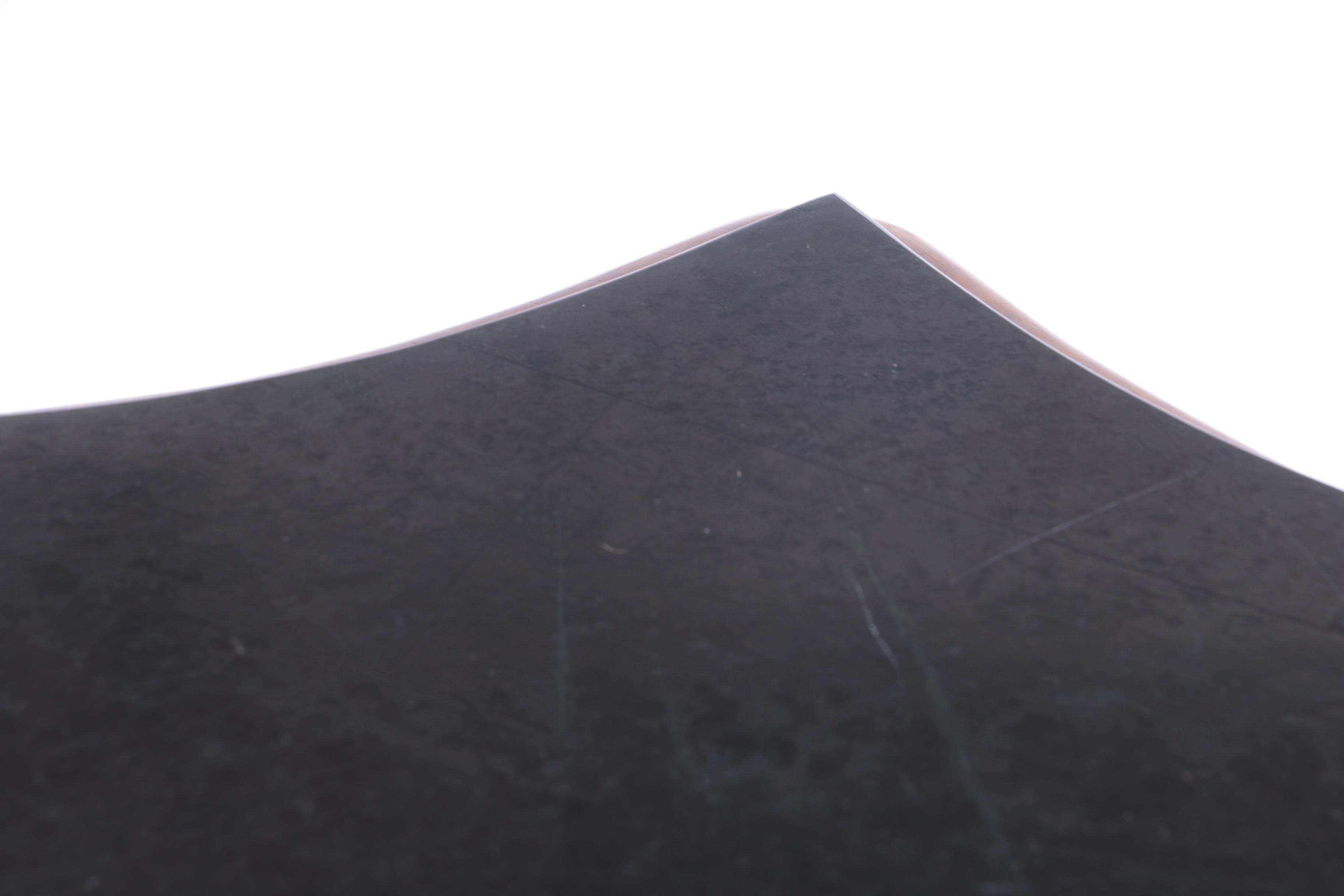 Faux Stone Metal Side Table