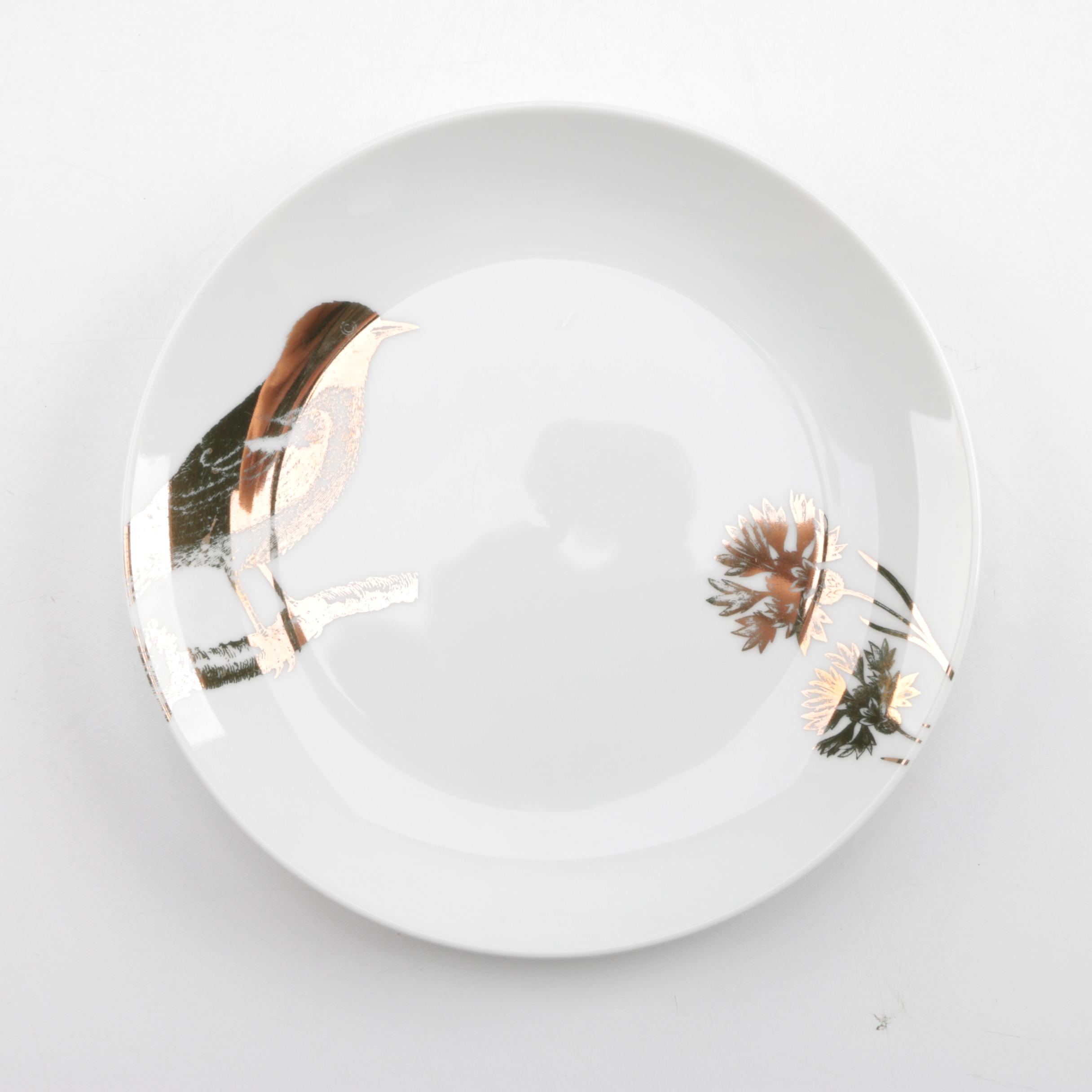Rosanna "Four Calling Birds" Porcelain Tableware