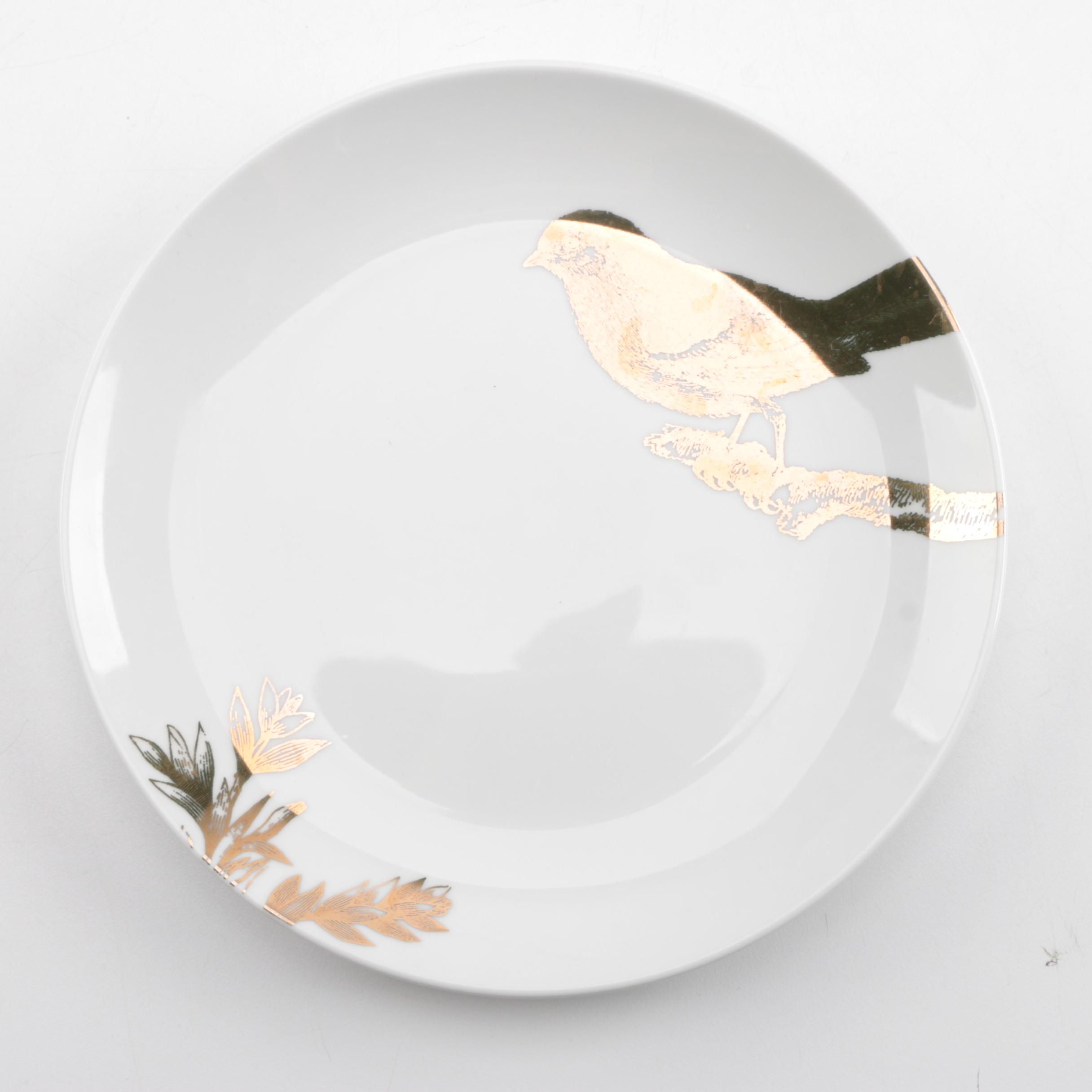 Rosanna "Four Calling Birds" Porcelain Tableware
