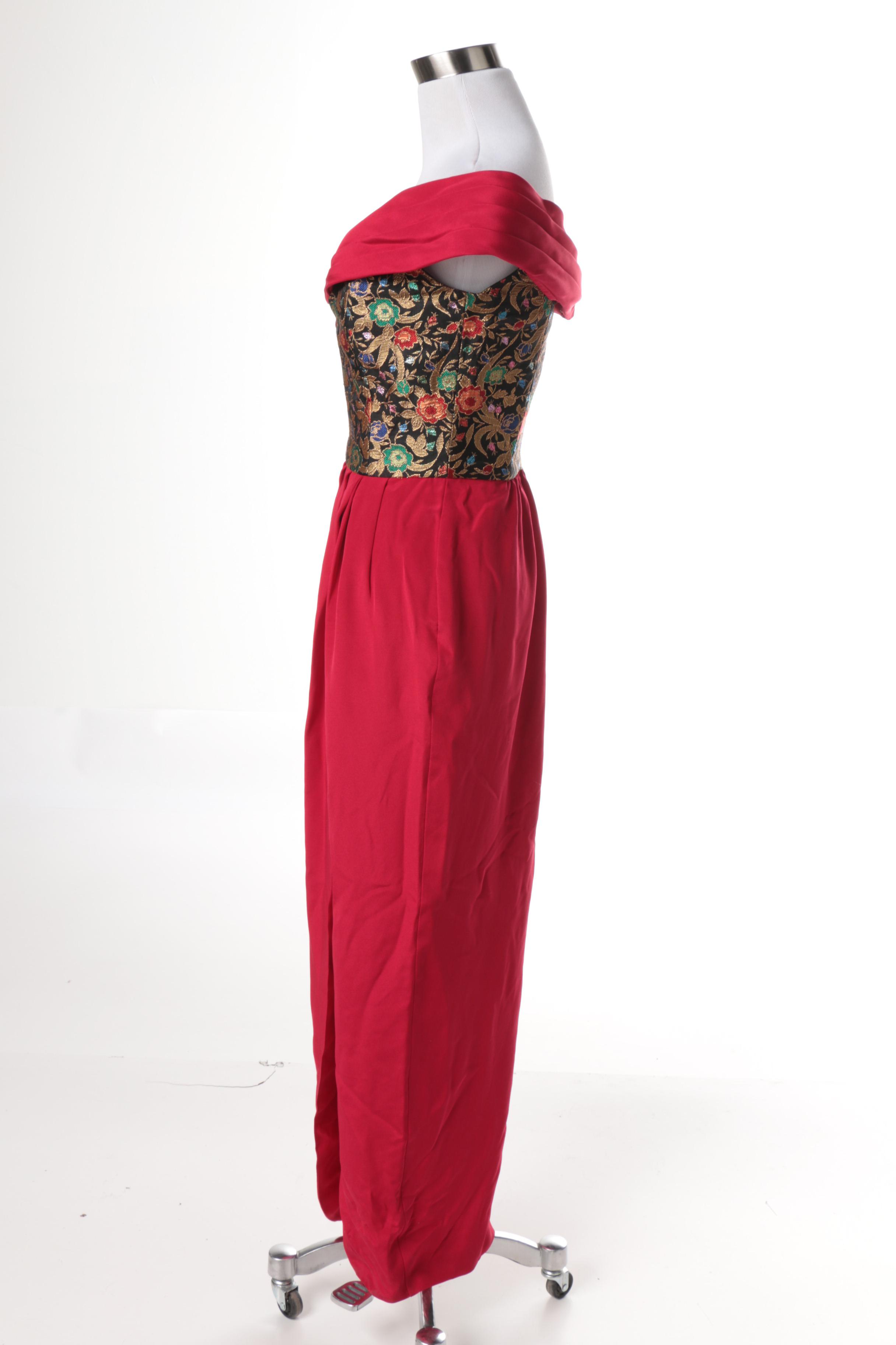 Vintage Jennifer Bawden Evening Gown