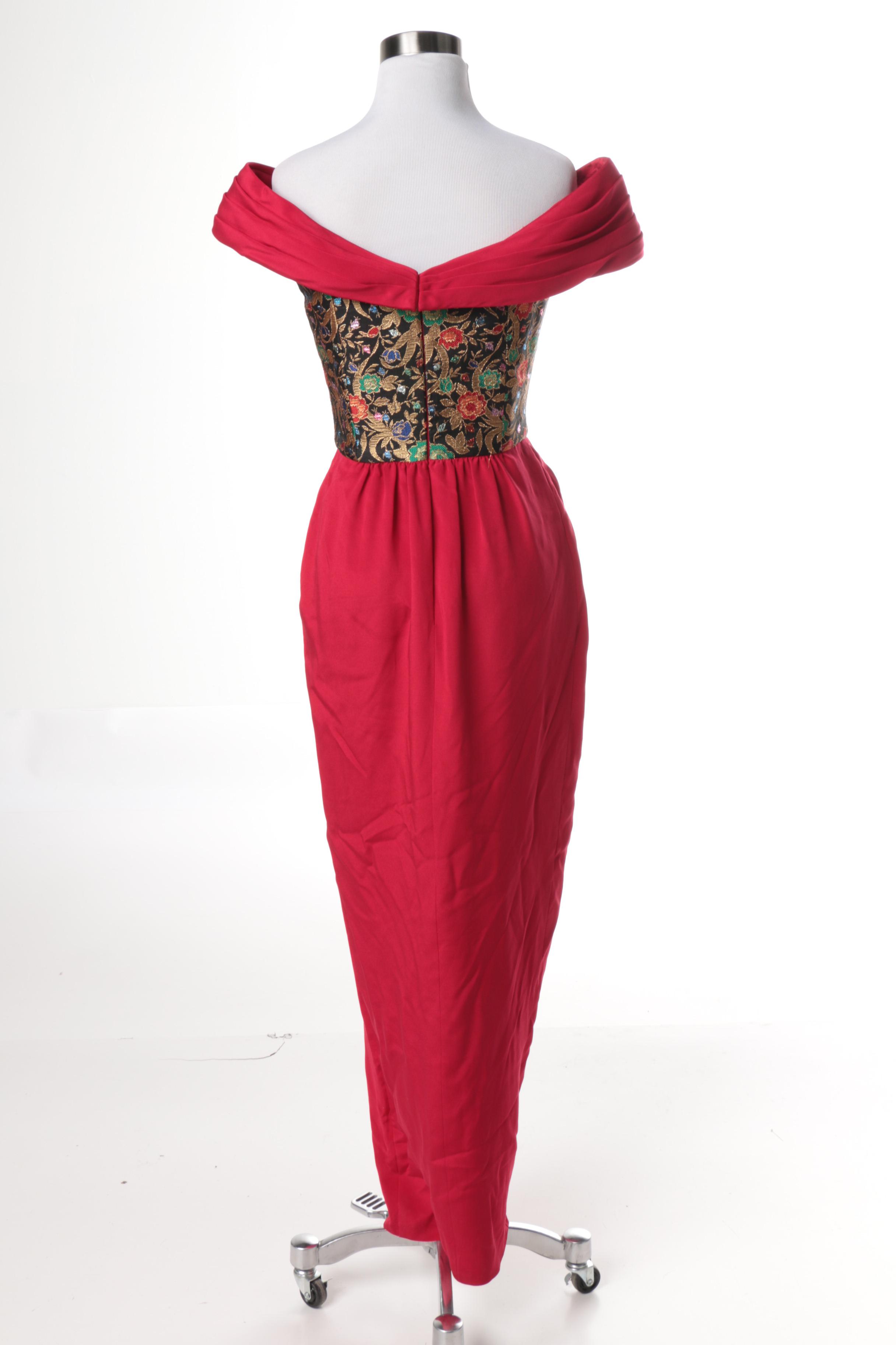 Vintage Jennifer Bawden Evening Gown