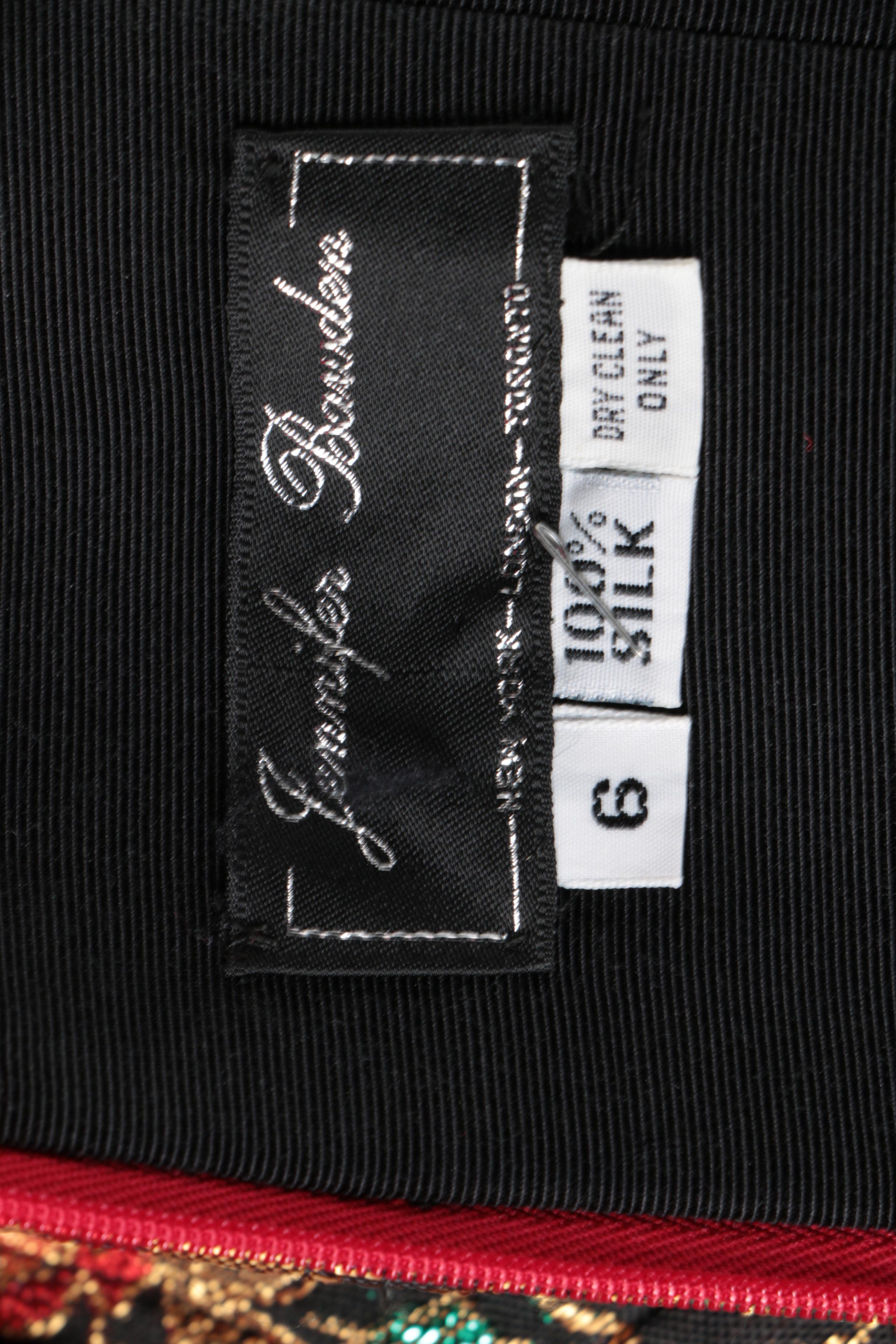 Vintage Jennifer Bawden Evening Gown