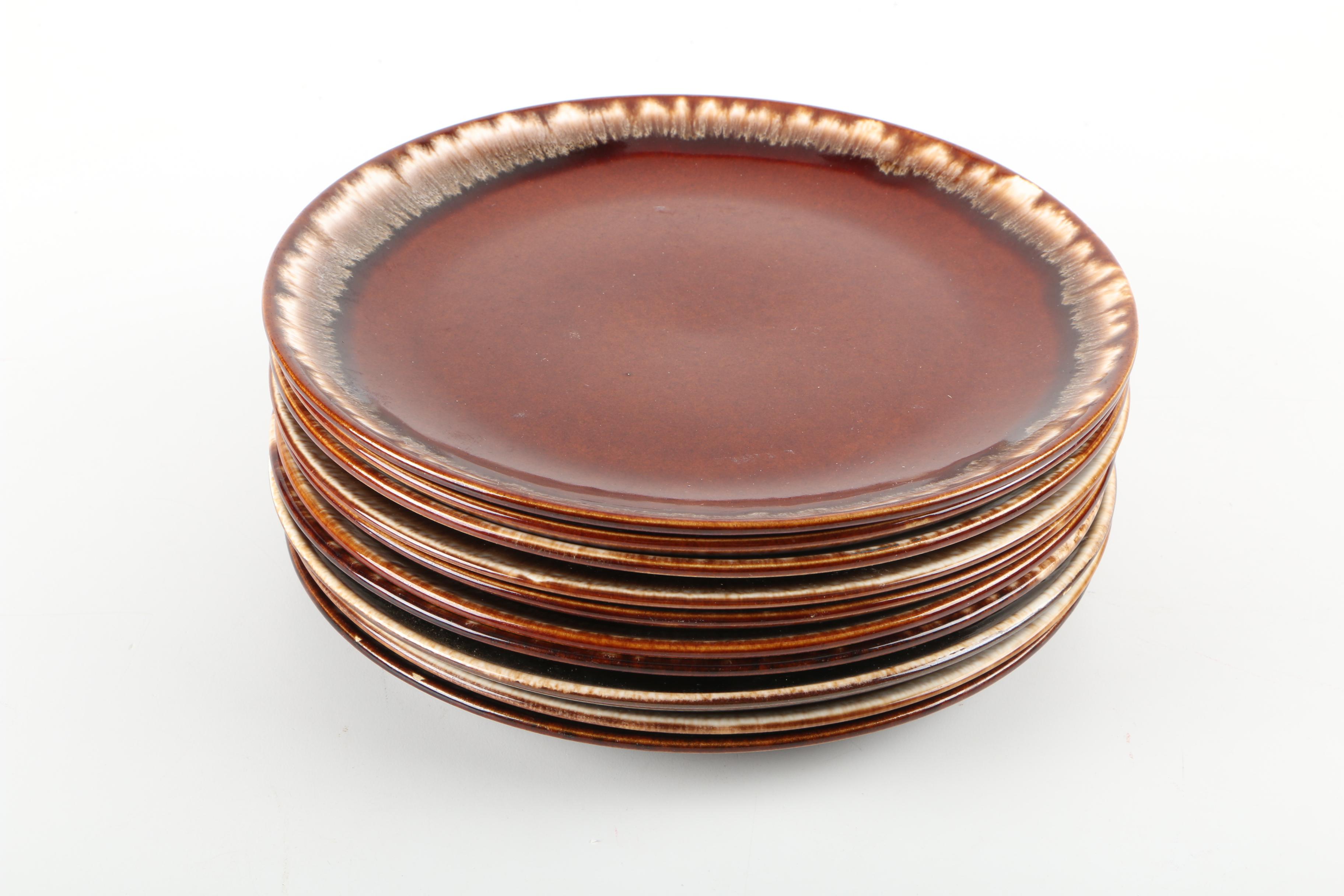 Brown Ceramic Tableware Featuring Pfaltzgraff "Gourmet Brown"