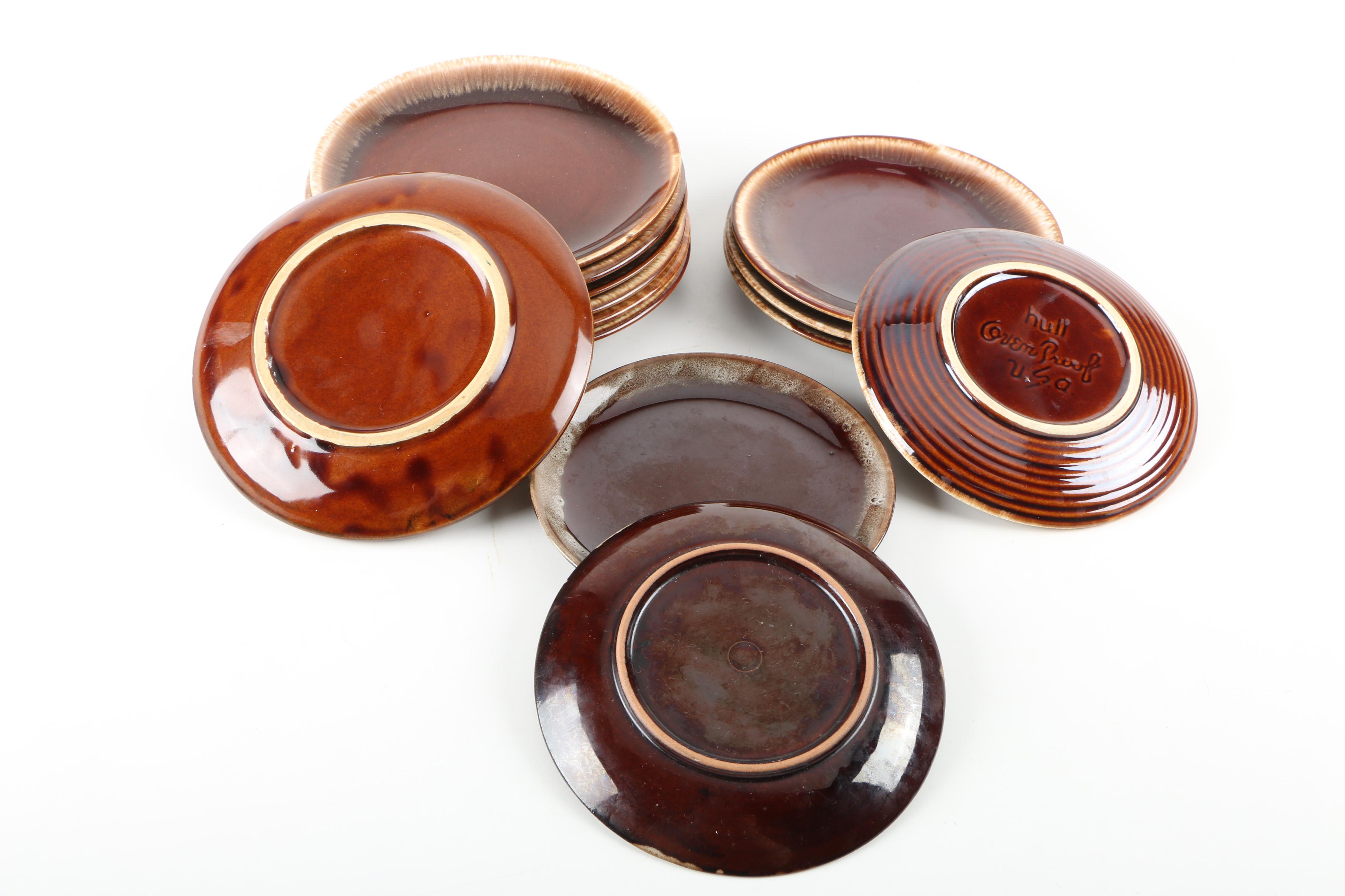 Brown Ceramic Tableware Featuring Pfaltzgraff "Gourmet Brown"