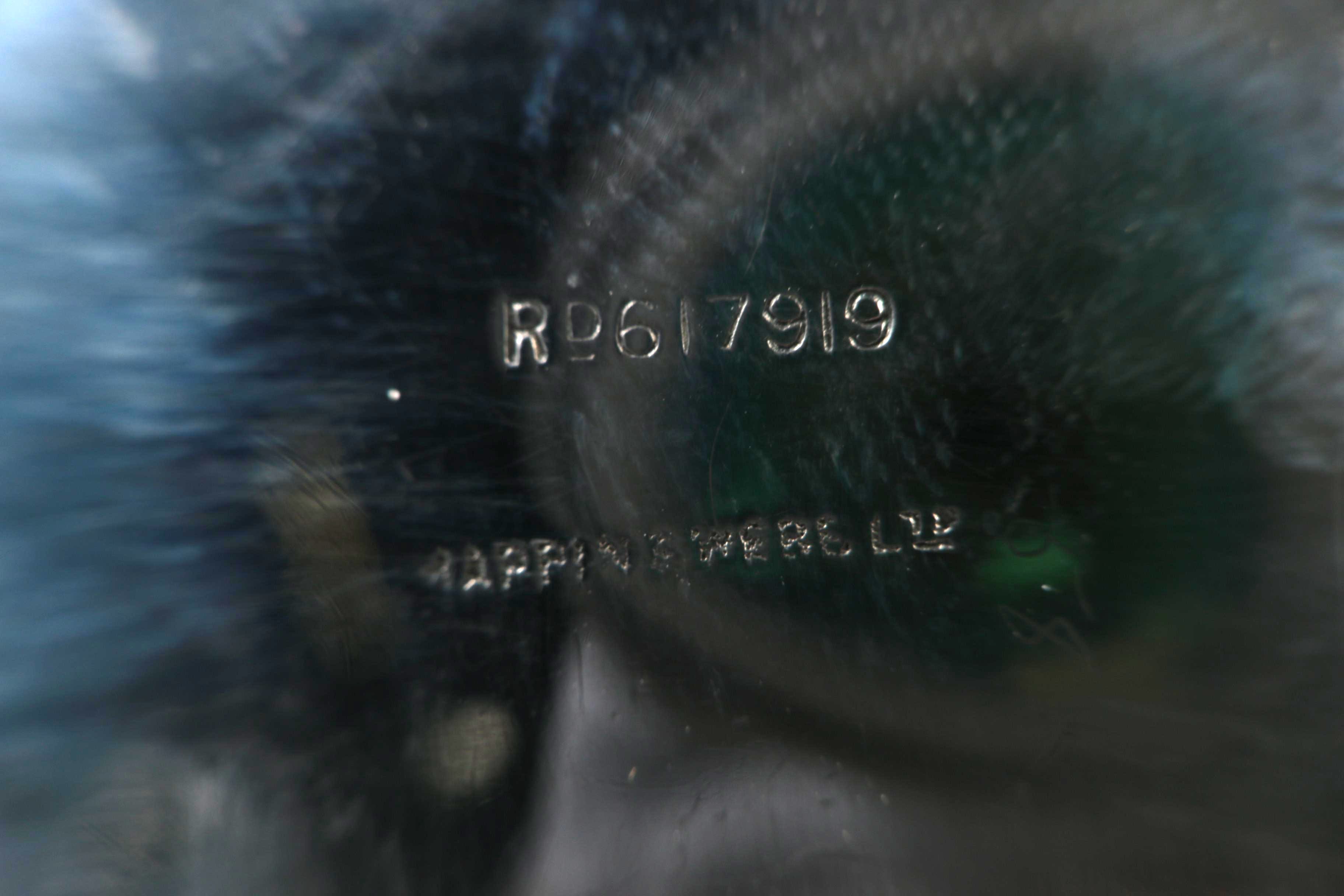 Norwegian Sterling Silver and Enamel Viking Salt Ship and Other Tableware