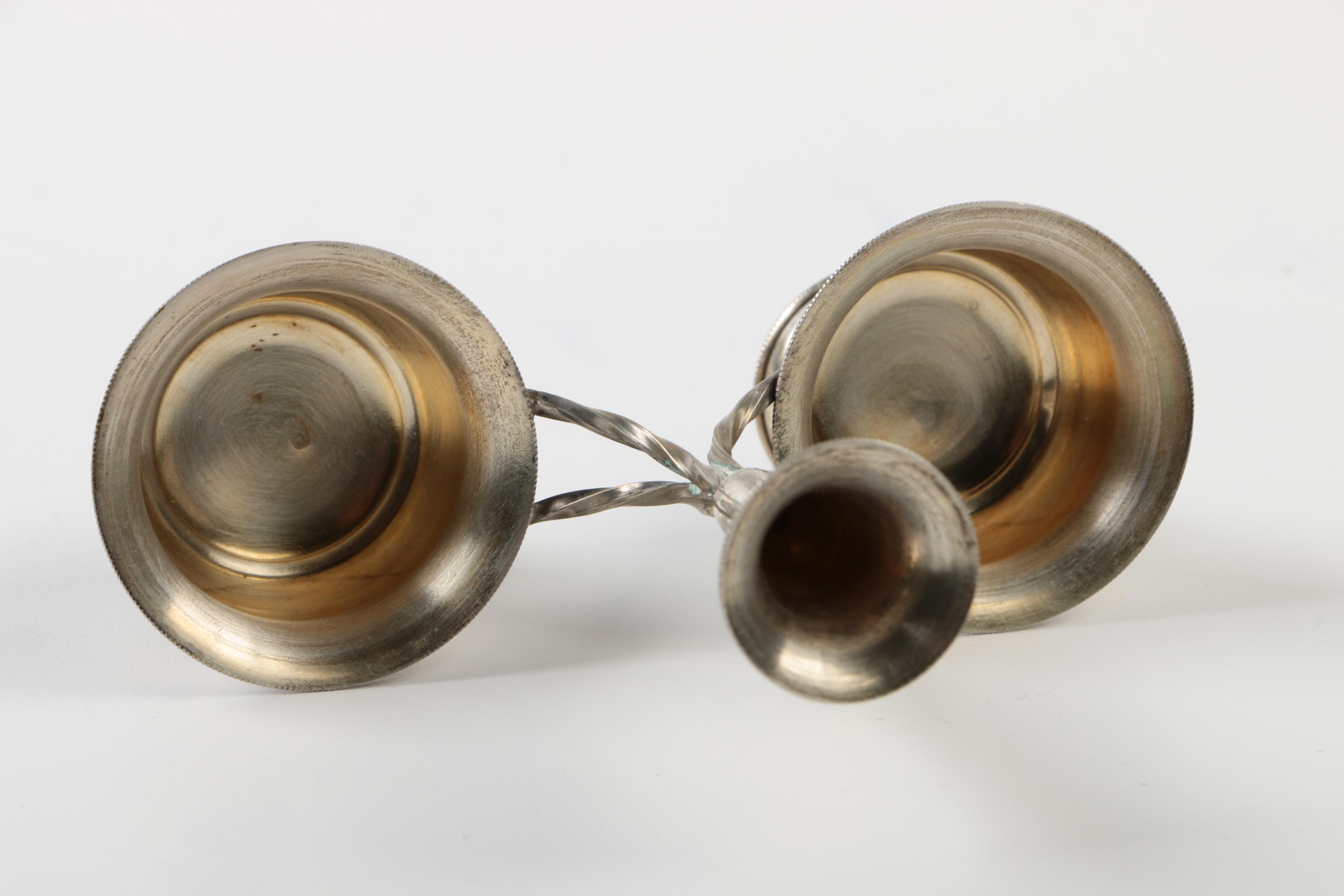 800 Silver Salt Cellar Epergne