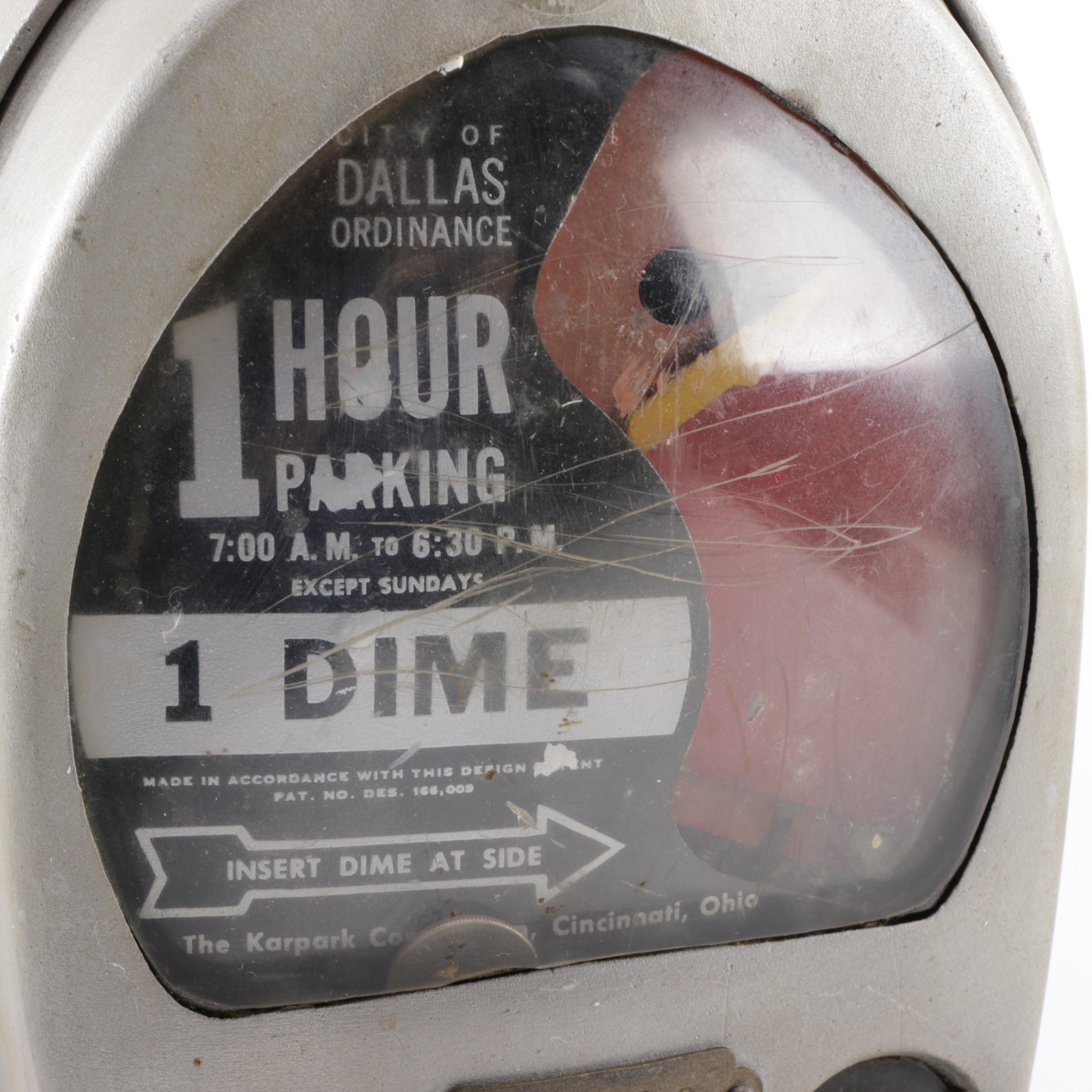 Dallas, Texas Parking Meter