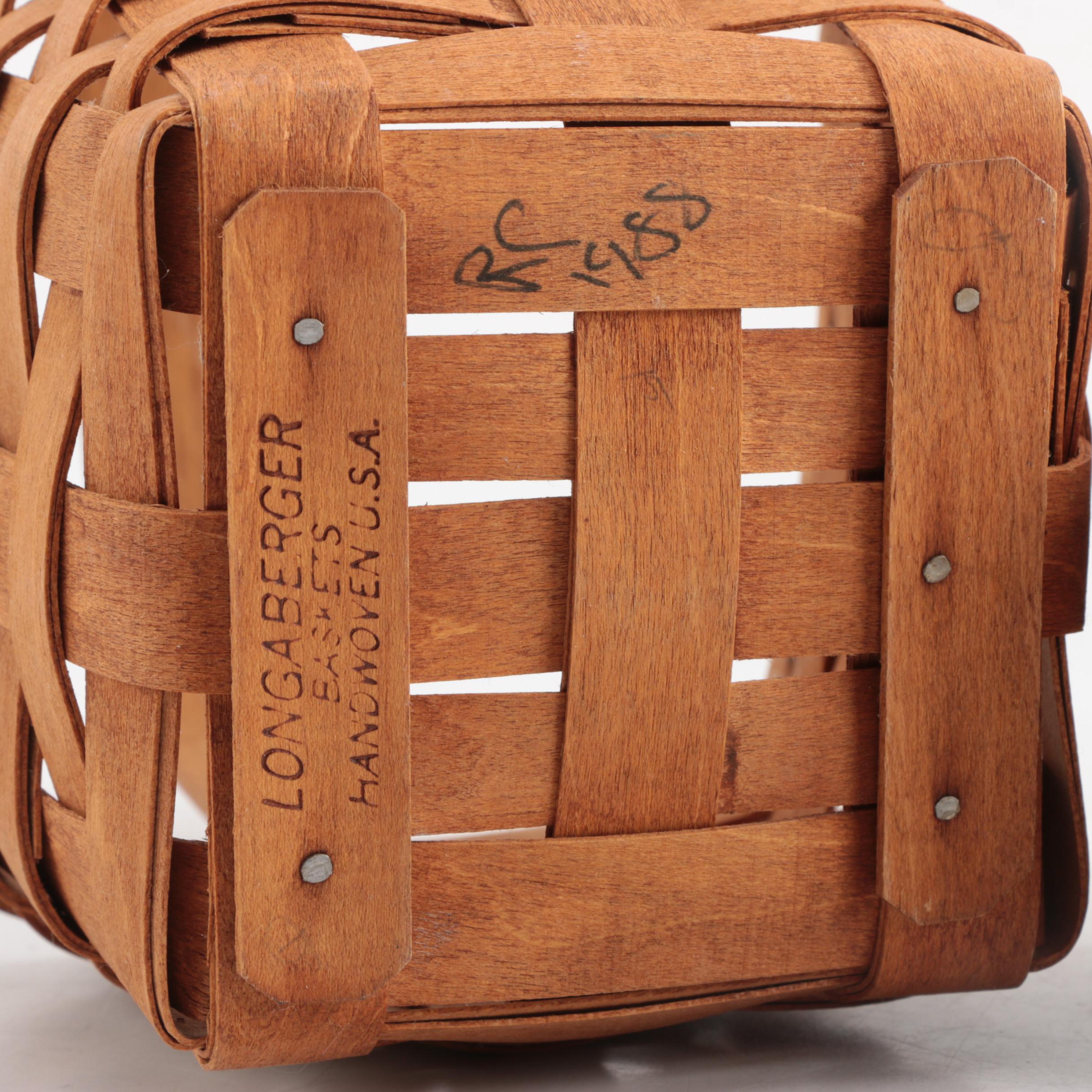 Selection of Longaberger Baskets