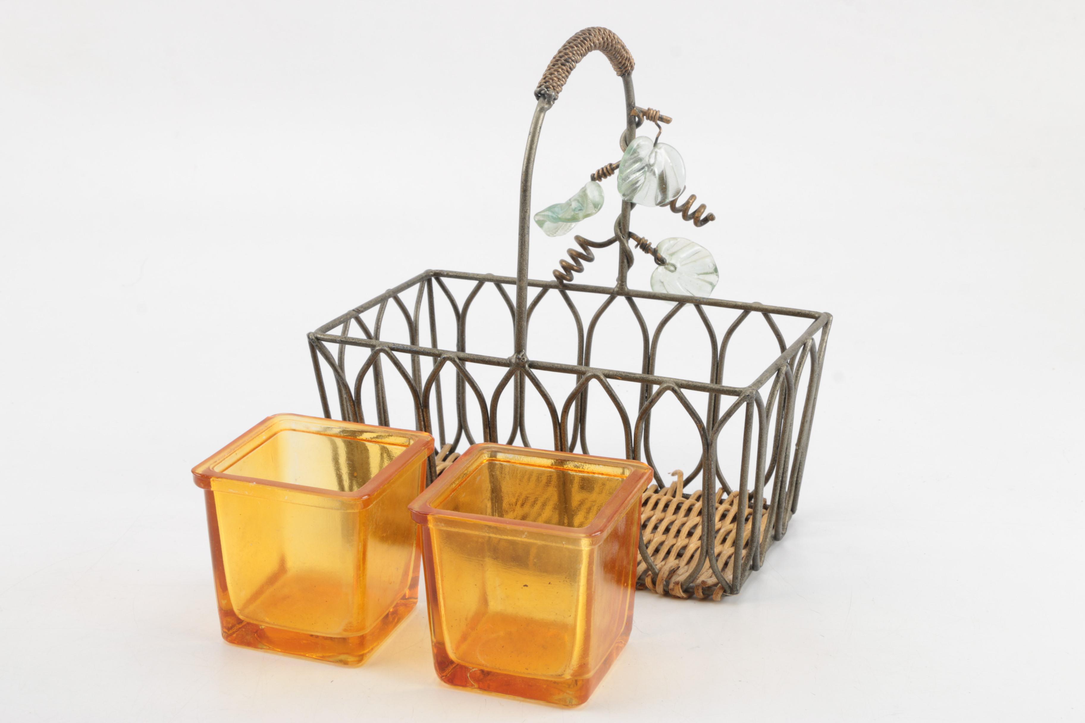 Collection of Metal Planters