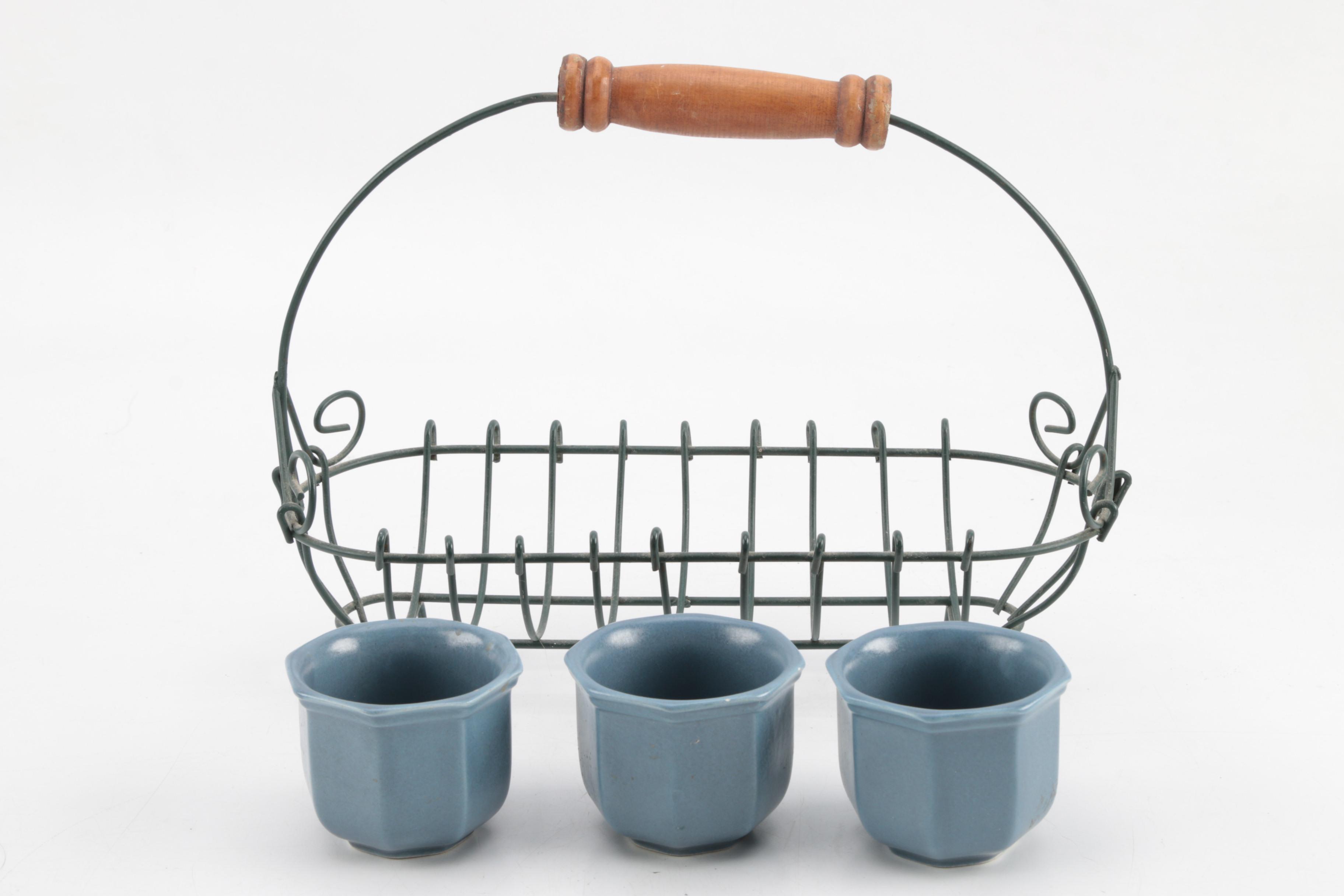 Collection of Metal Planters