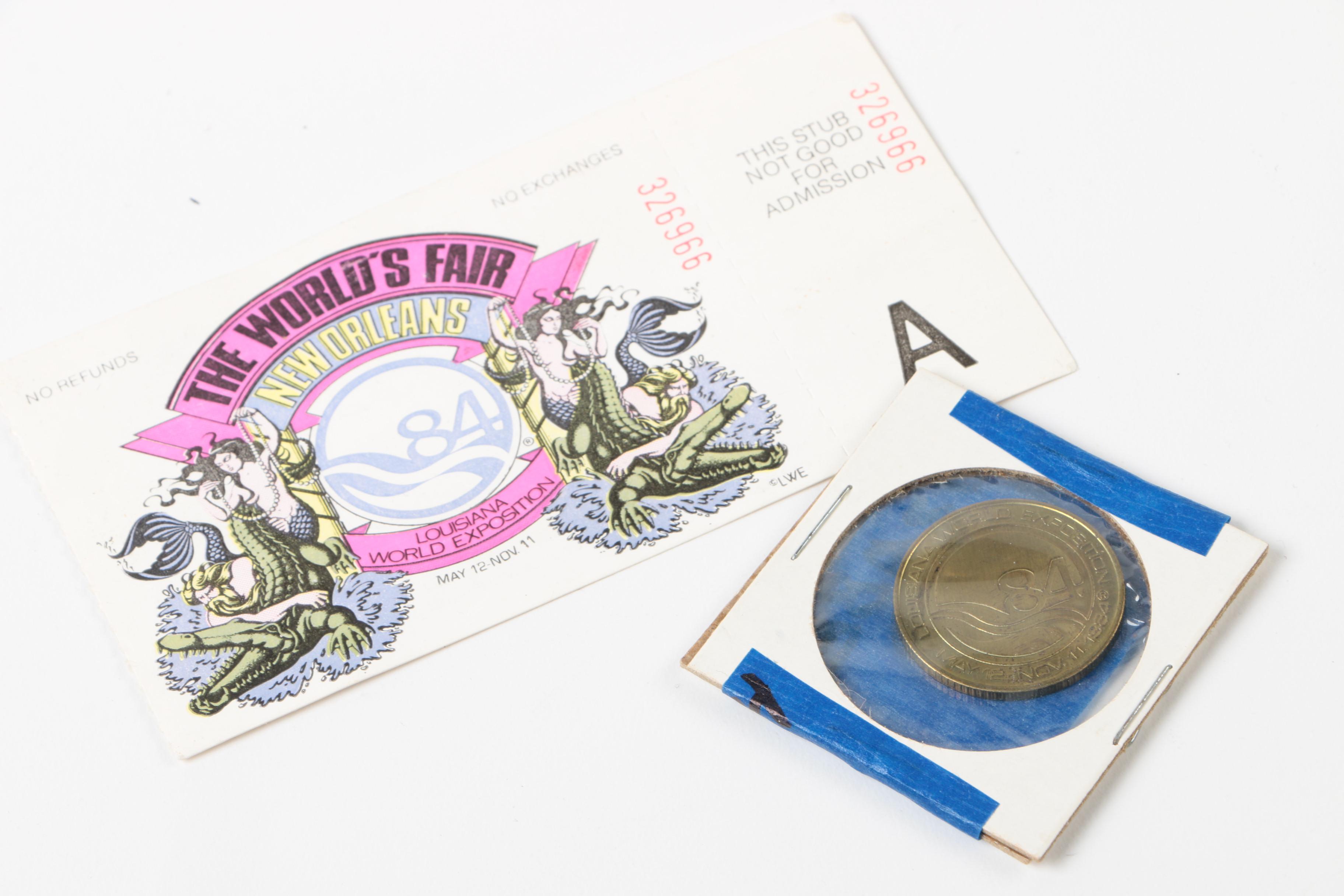 Mardi Gras, Louisiana World Exposition and Other New Orleans Memorabilia