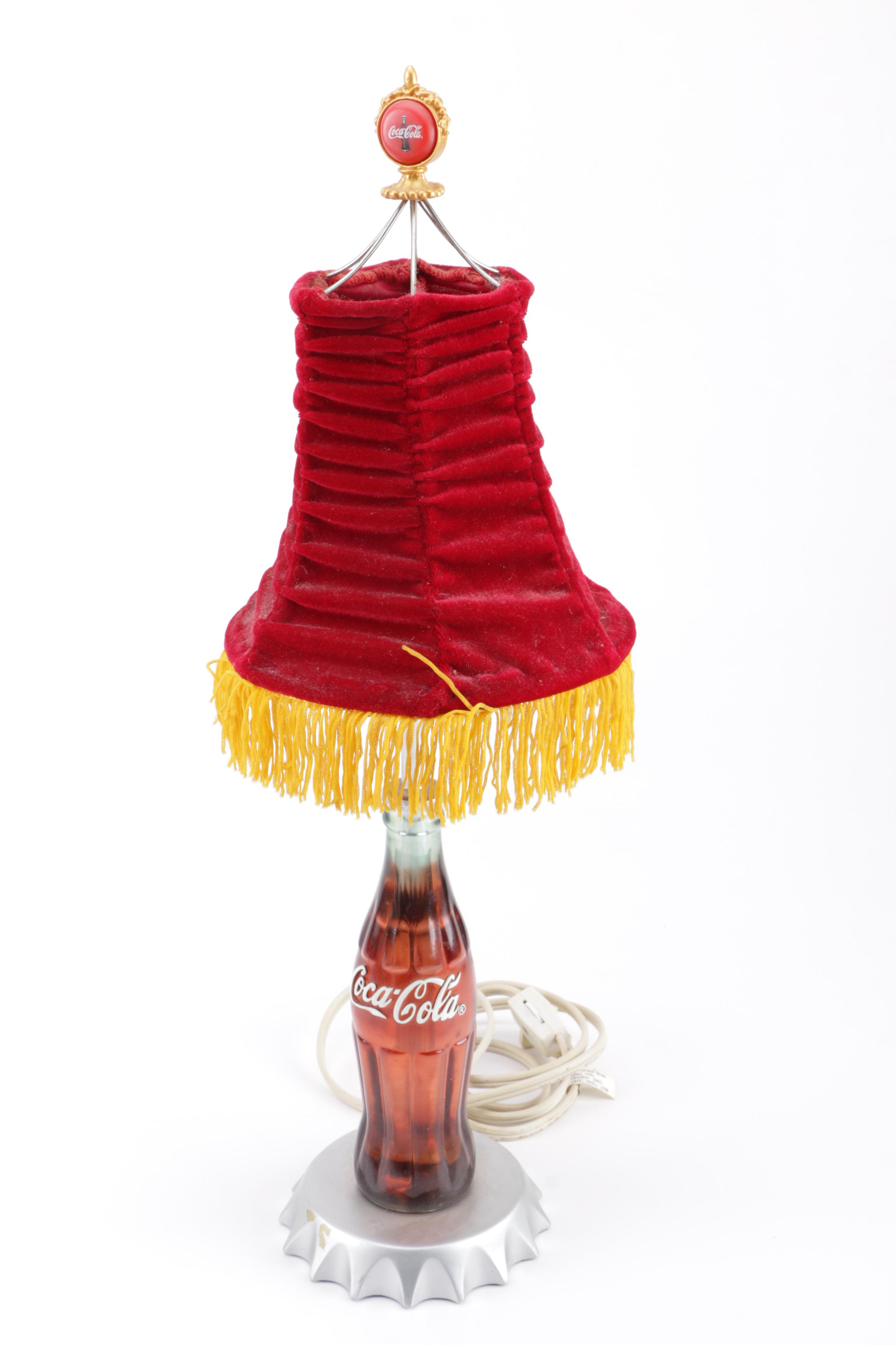 Coca-Cola Lamp, Phone, Other Collectibles
