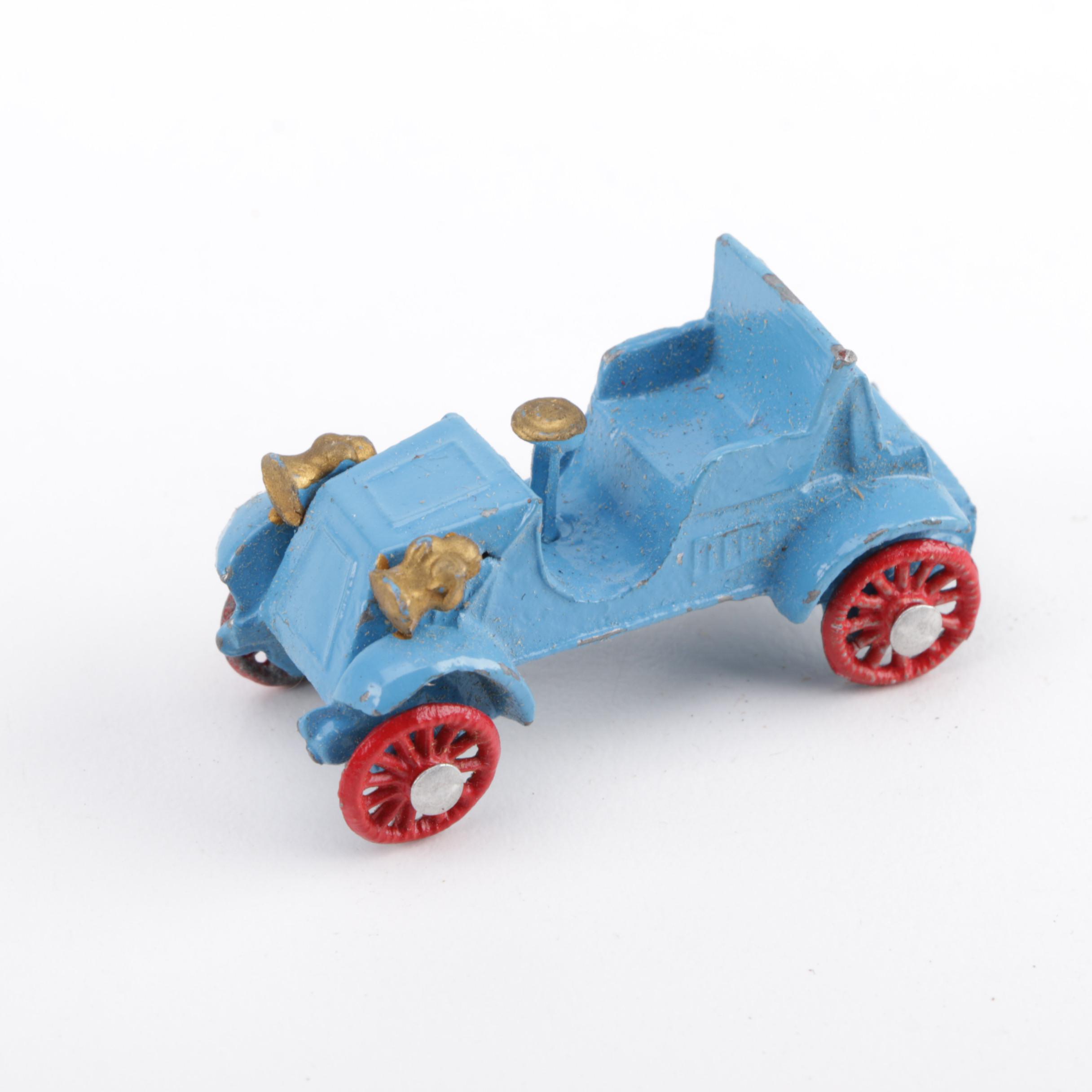 Assorted Vintage Toys Including Cast Metal Soldiers