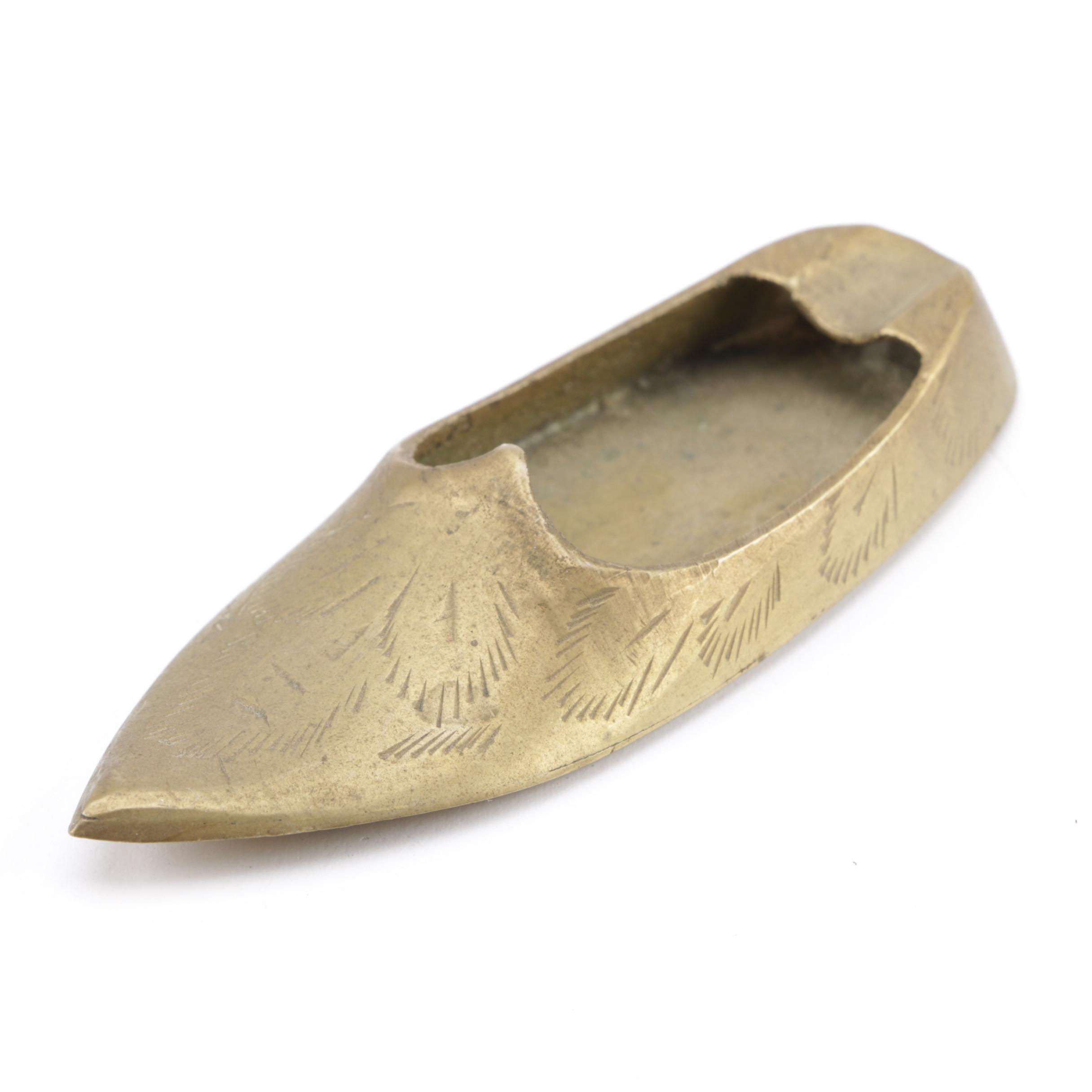 Vintage Brass Figurines Including a Dog and Rabbits