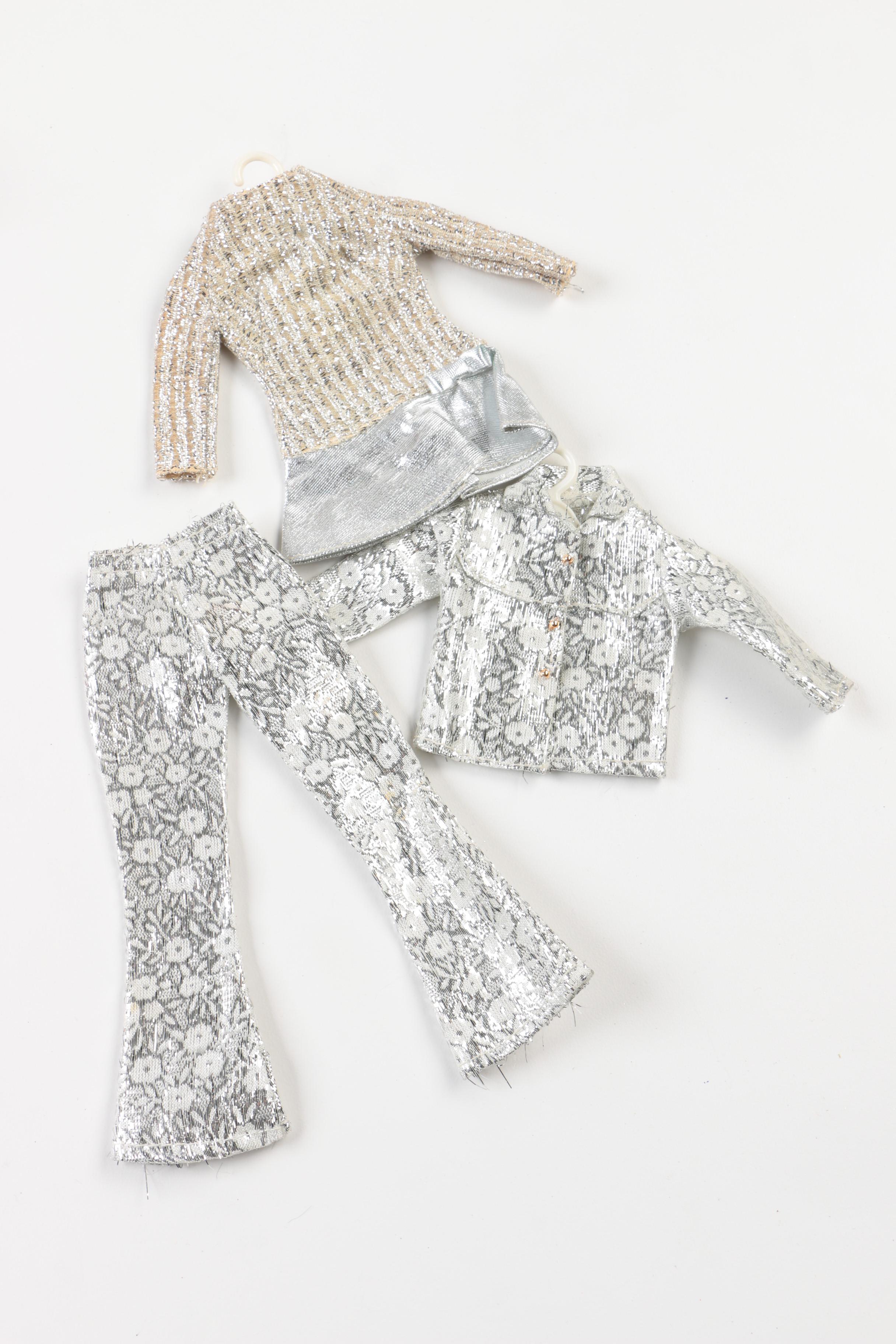 1960s Ken and Stacey Dolls with "Couture in Taffeta" Barbie