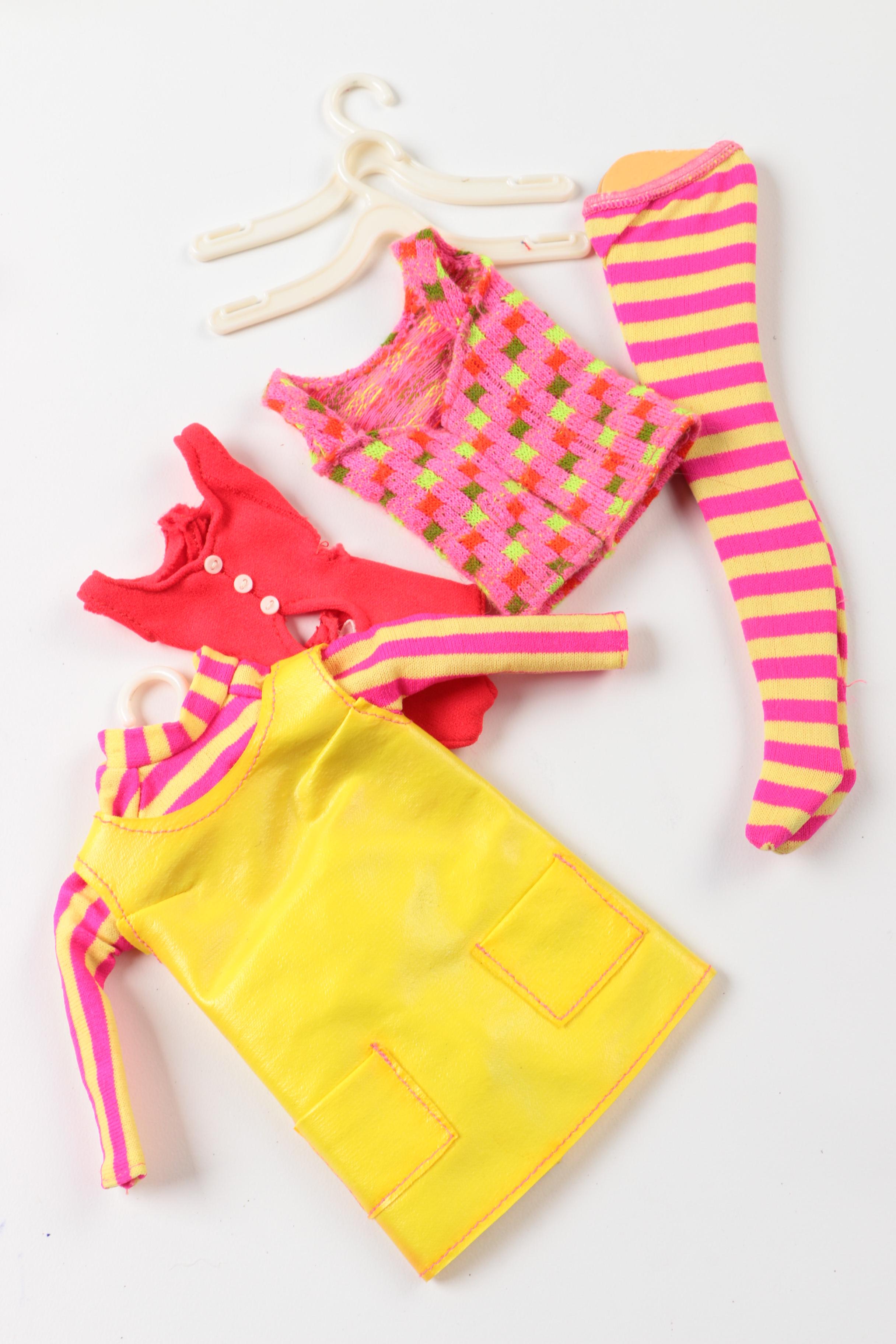 1960s Ken and Stacey Dolls with "Couture in Taffeta" Barbie