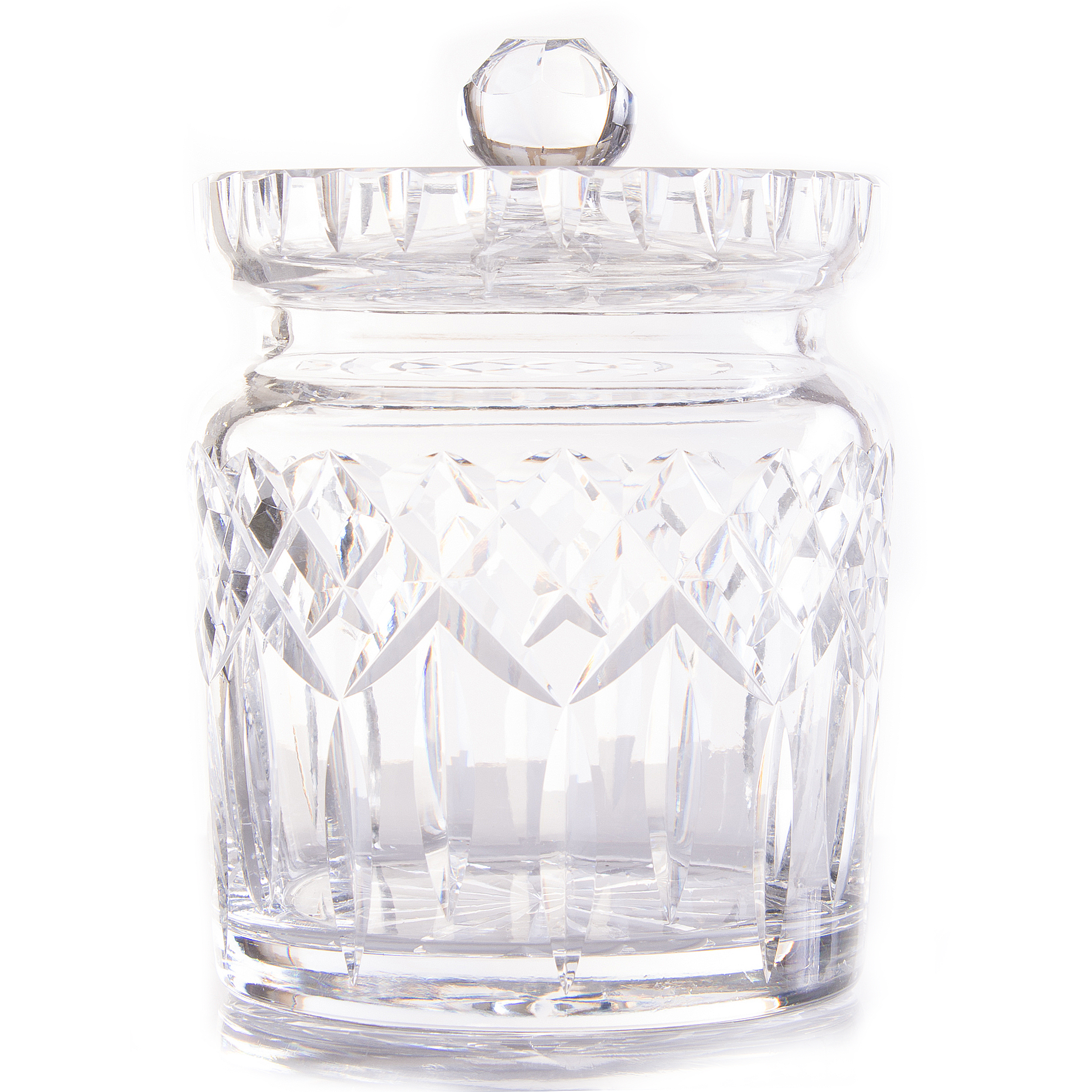 Waterford Crystal "Lismore" Biscuit Barrel