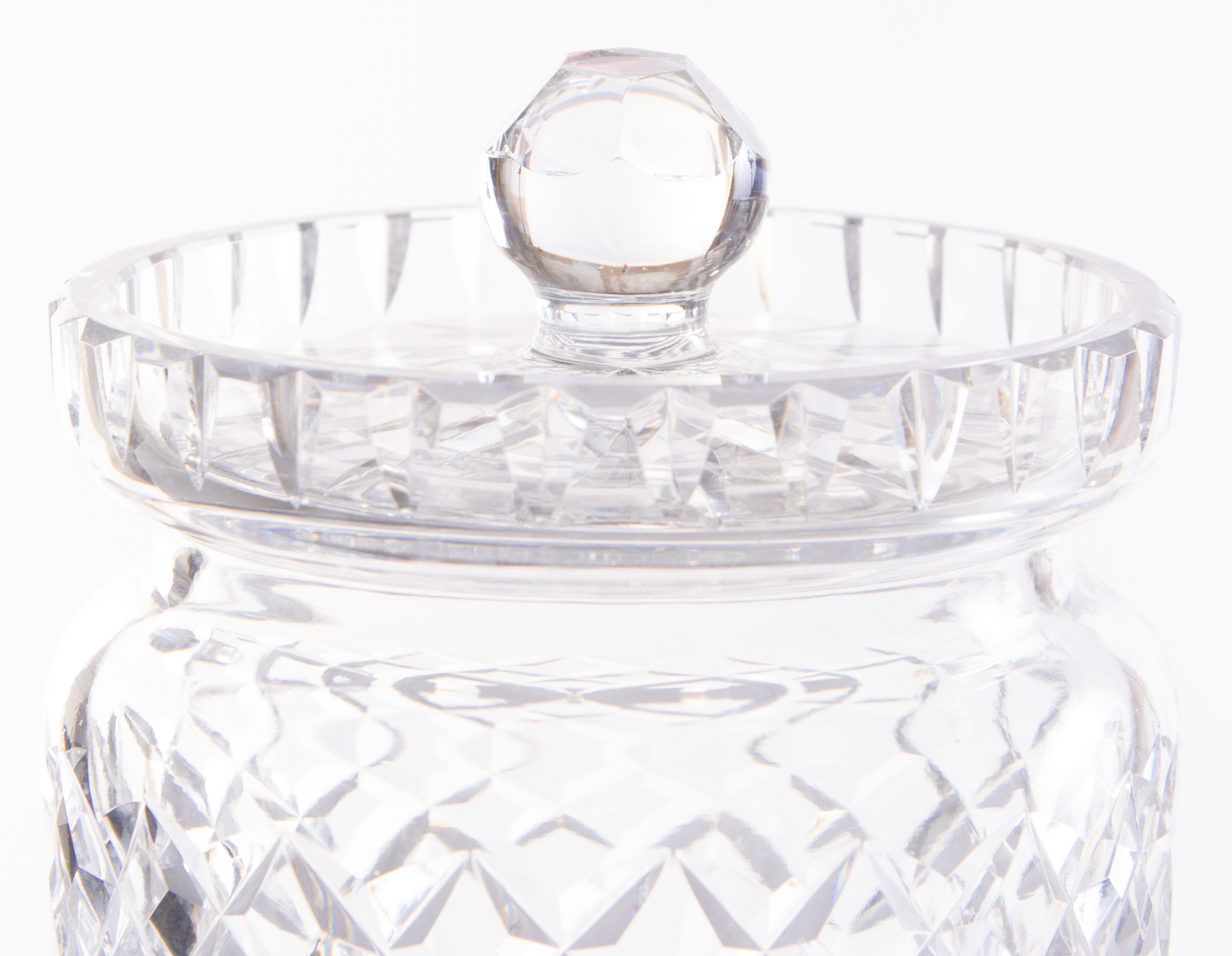 Waterford Crystal "Lismore" Biscuit Barrel