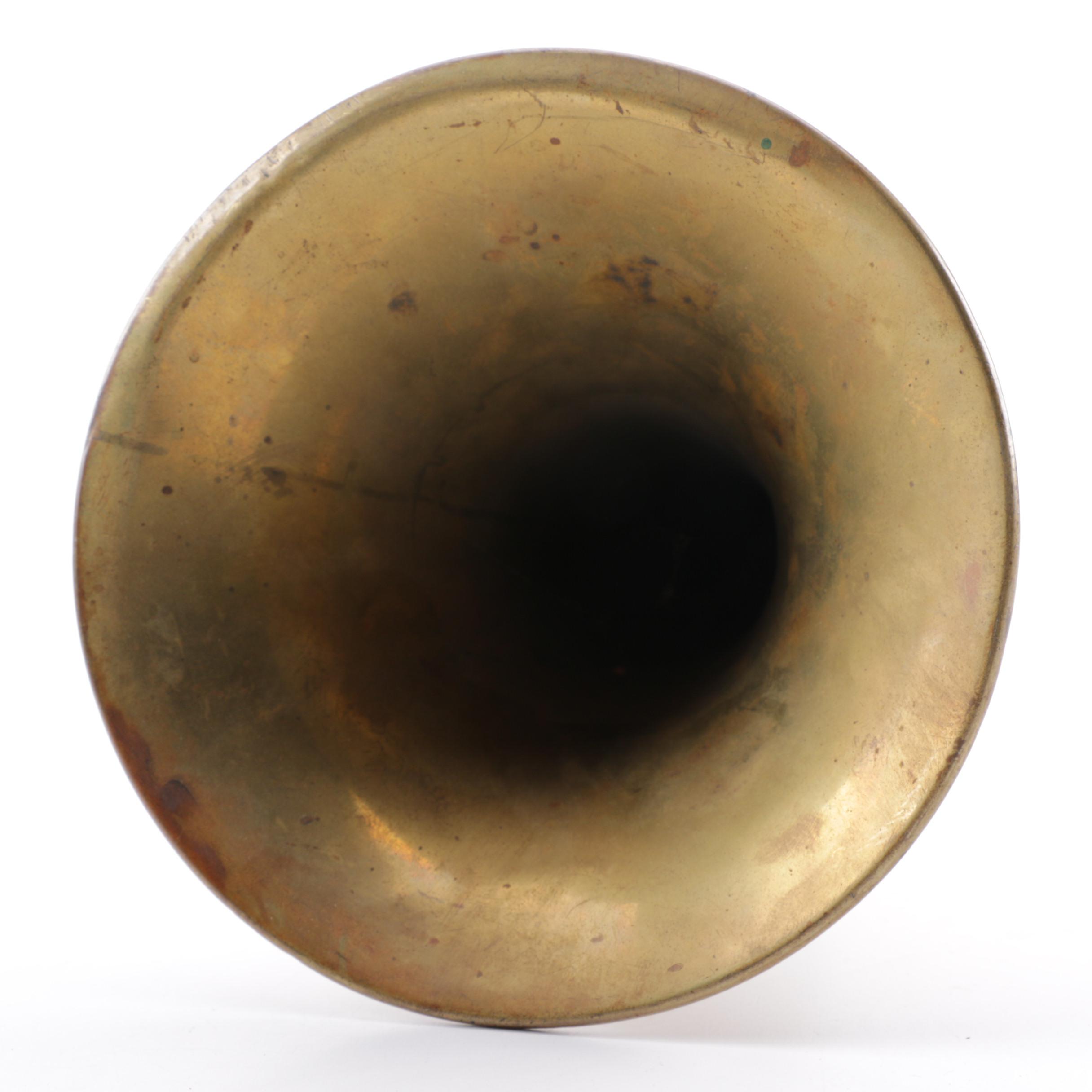 Vintage Single Piston Bugle